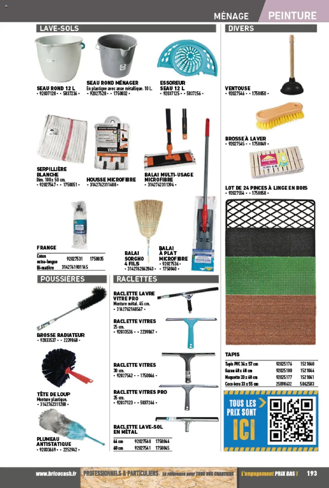 Brico Cash catalogue