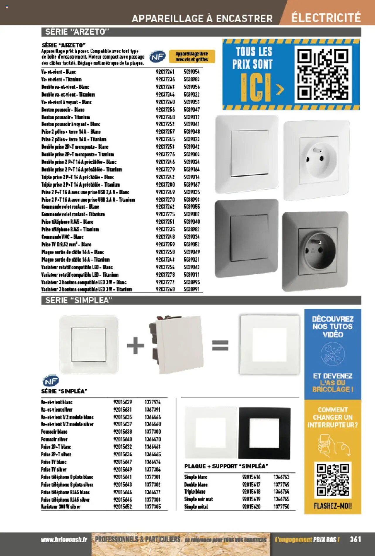 Brico Cash catalogue