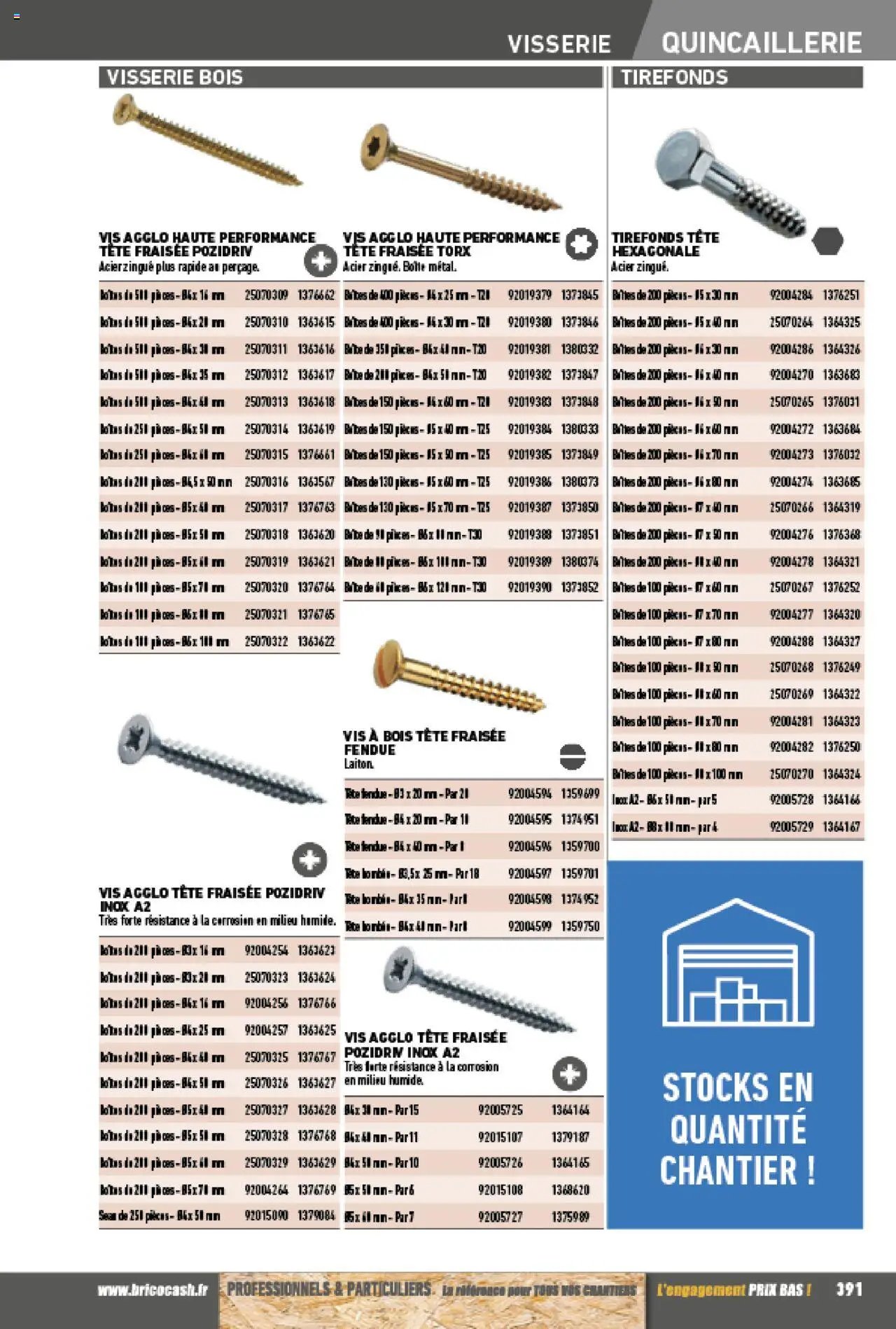 Brico Cash catalogue