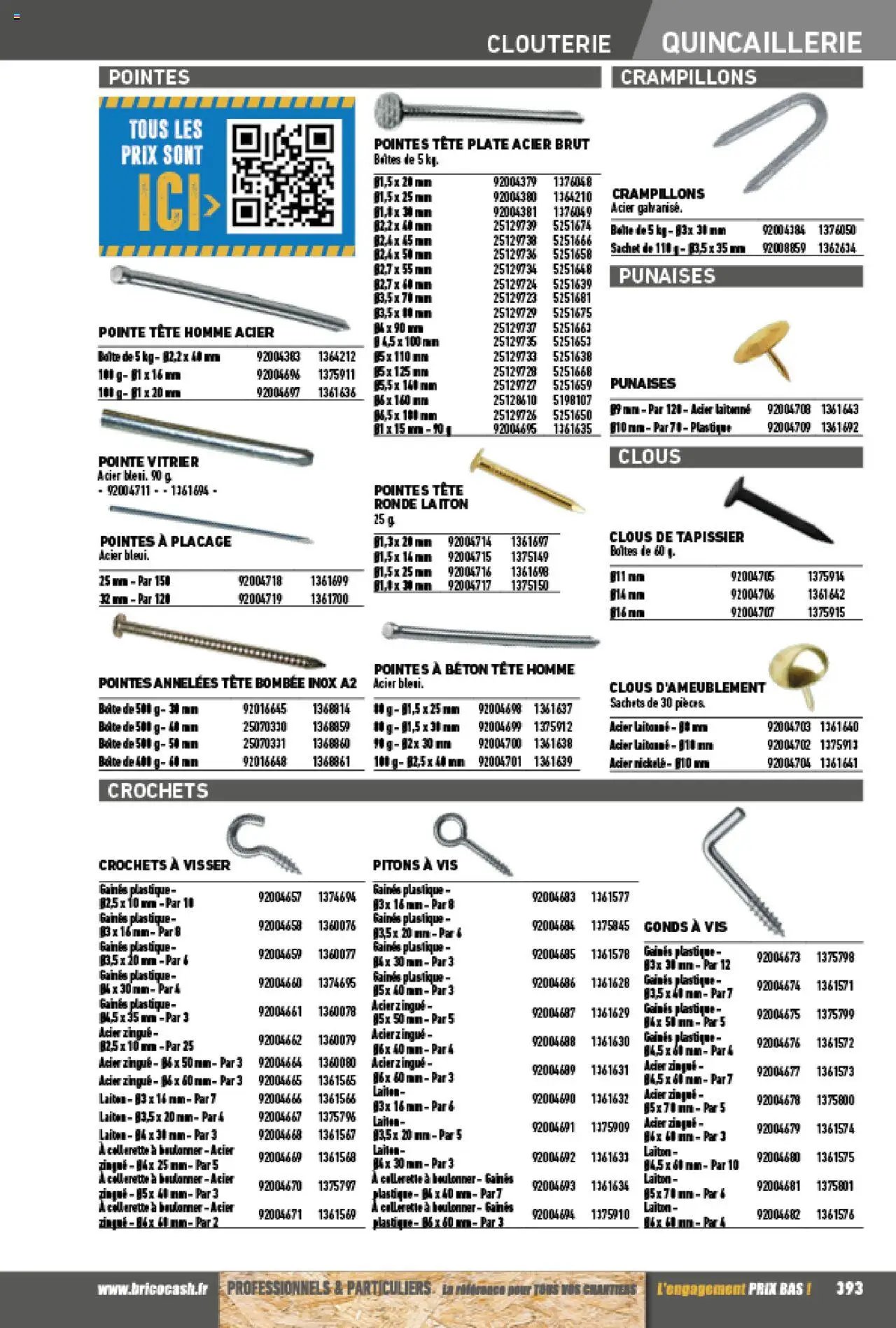 Brico Cash catalogue