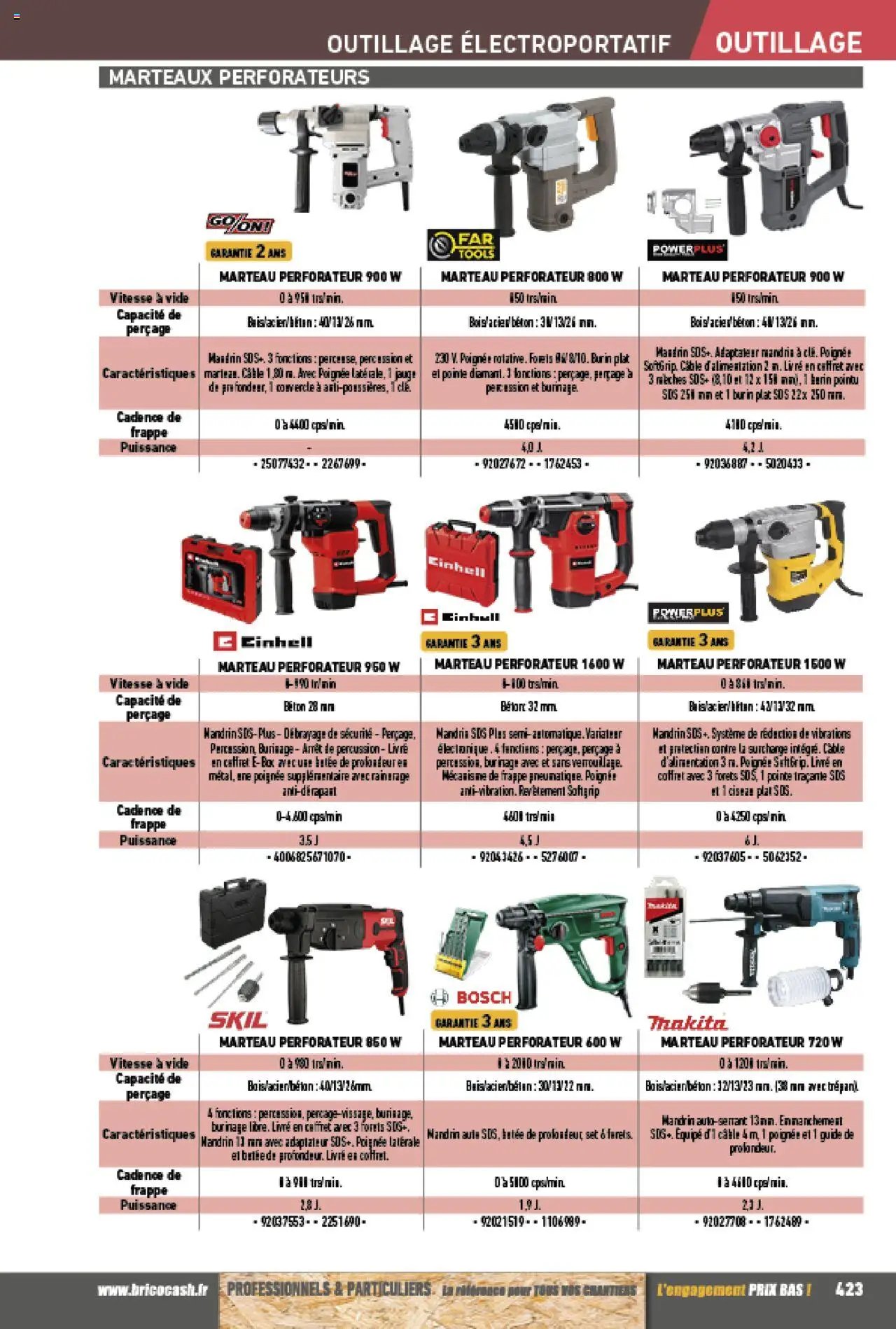 Brico Cash catalogue