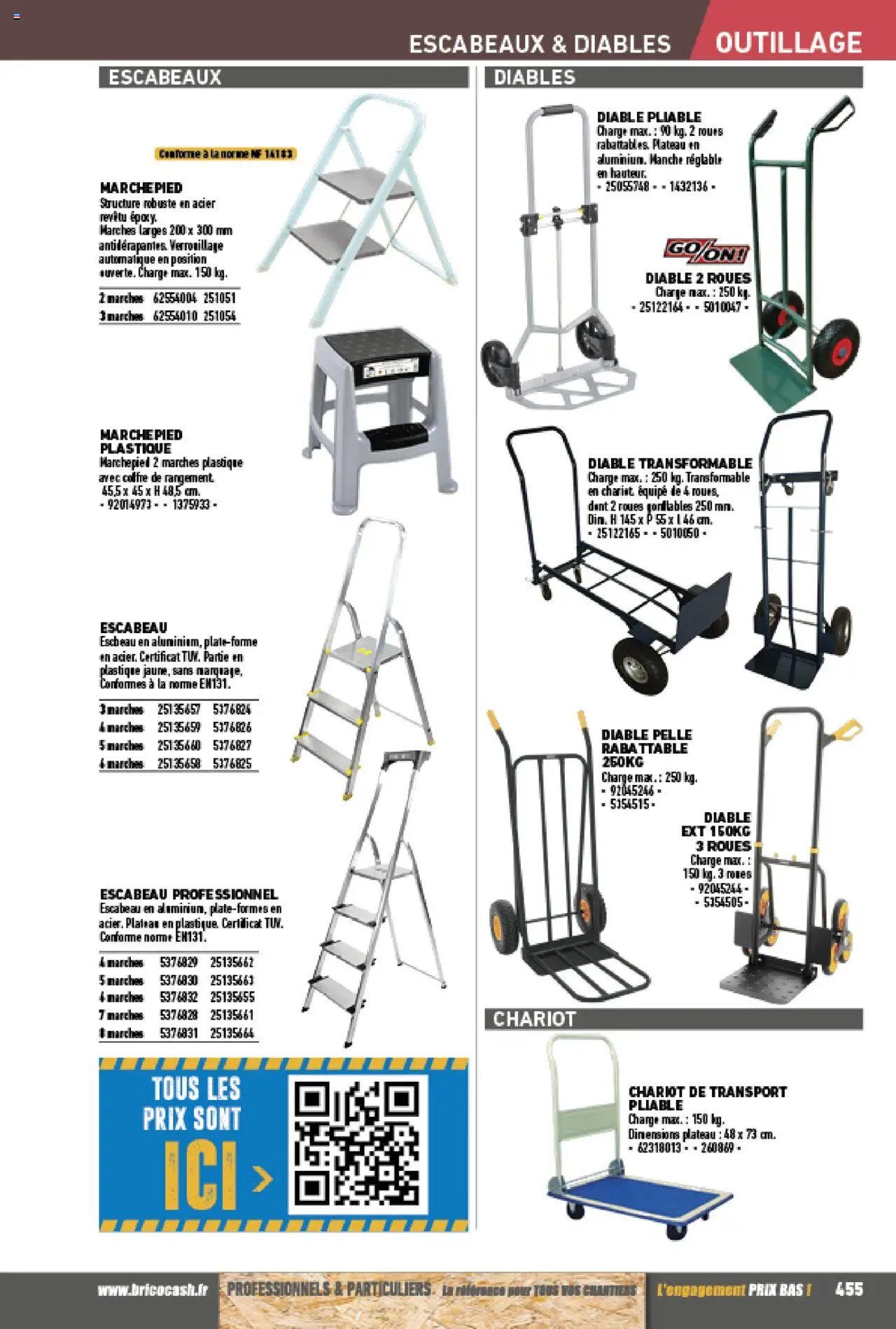 Brico Cash catalogue