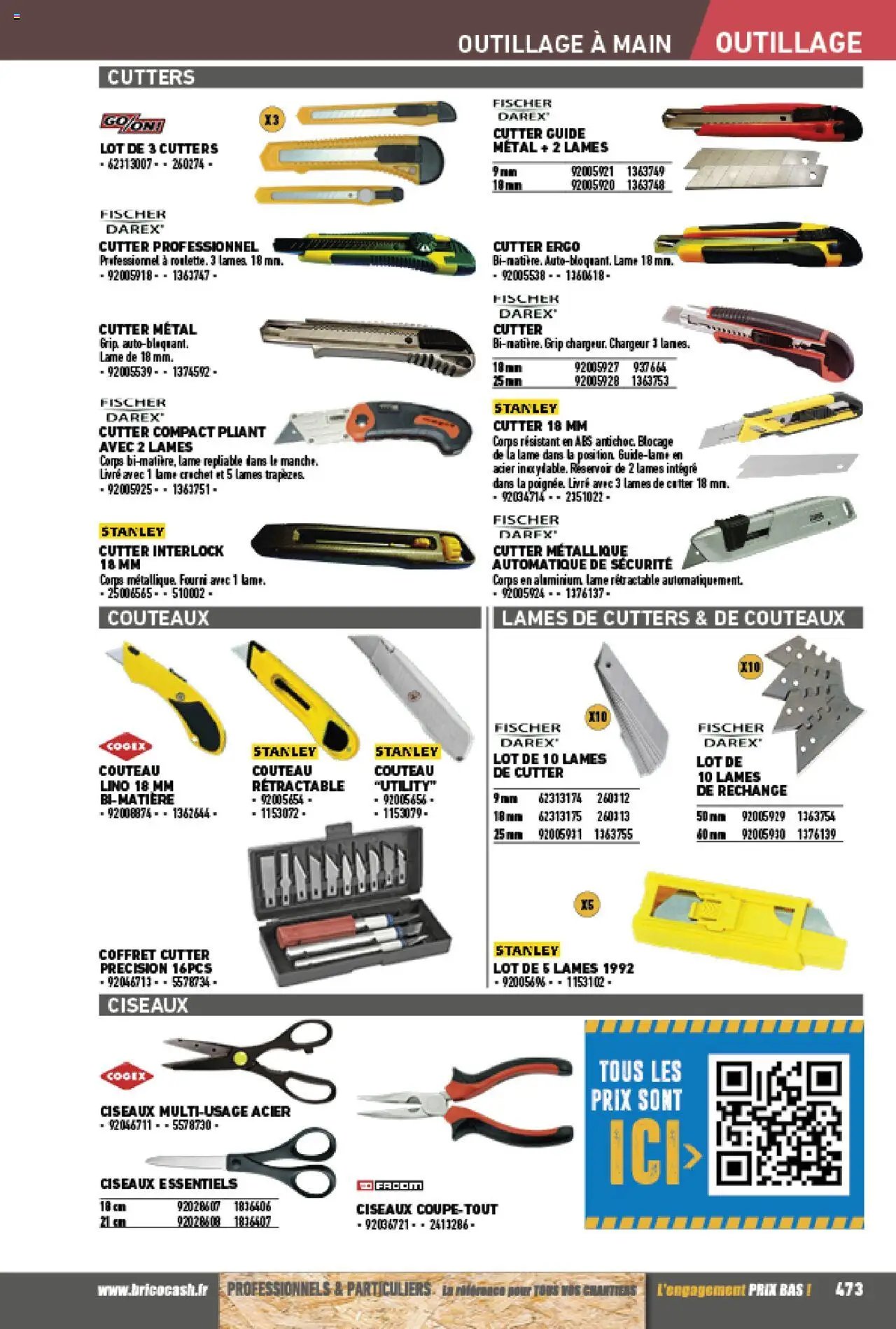 Brico Cash catalogue