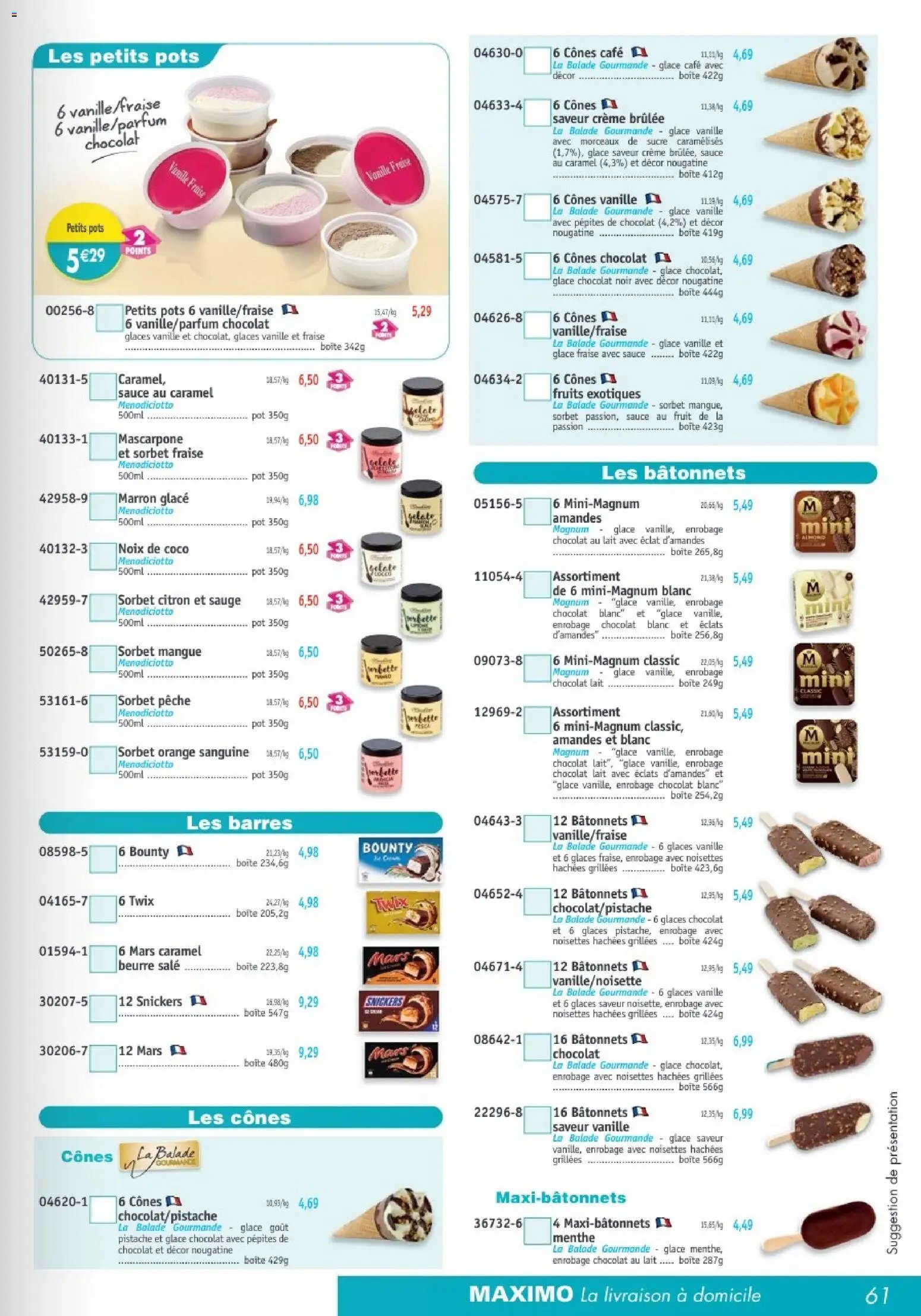 Maximo catalogue (2026-03-27 - 2026-04-23)