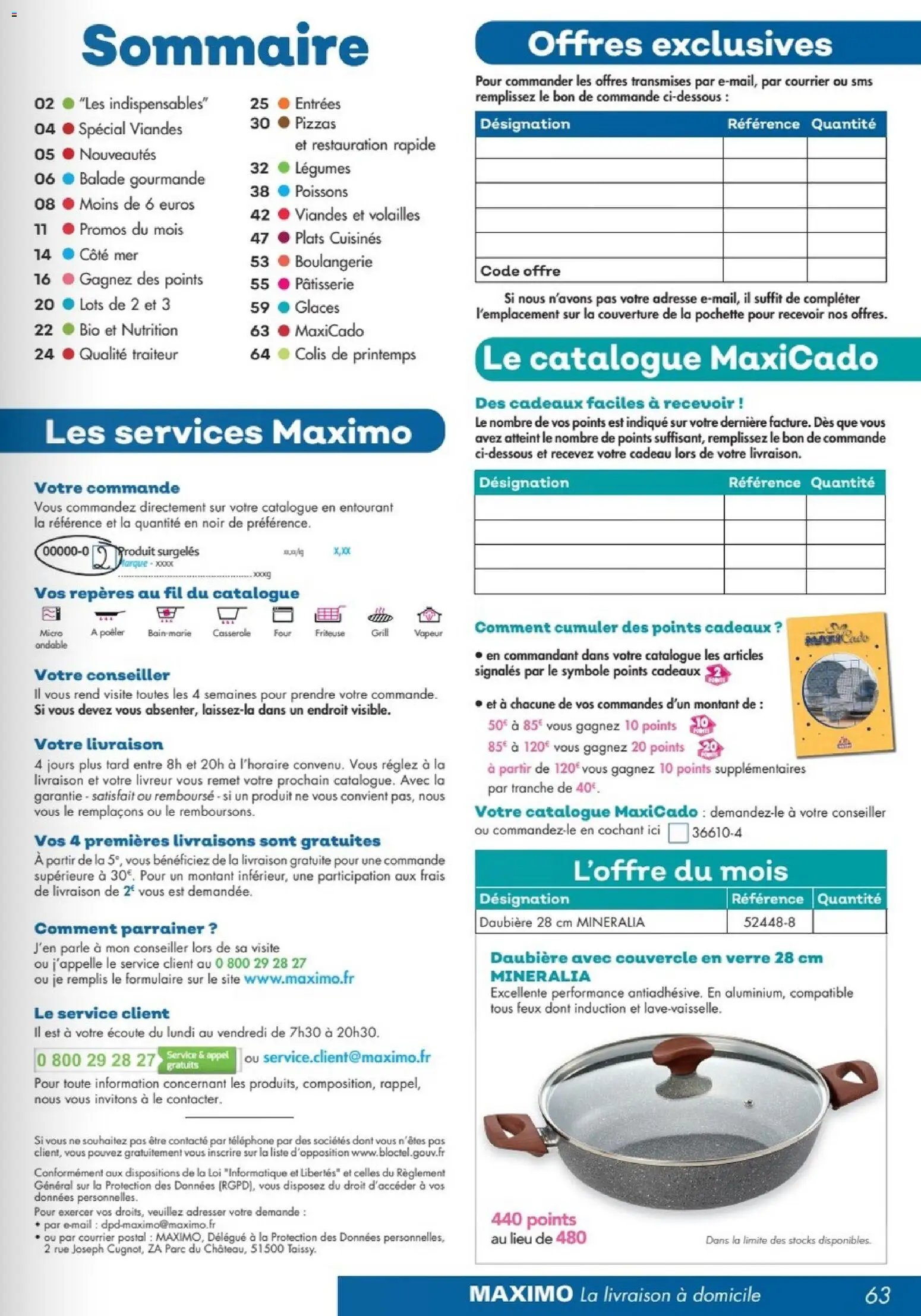 Maximo catalogue