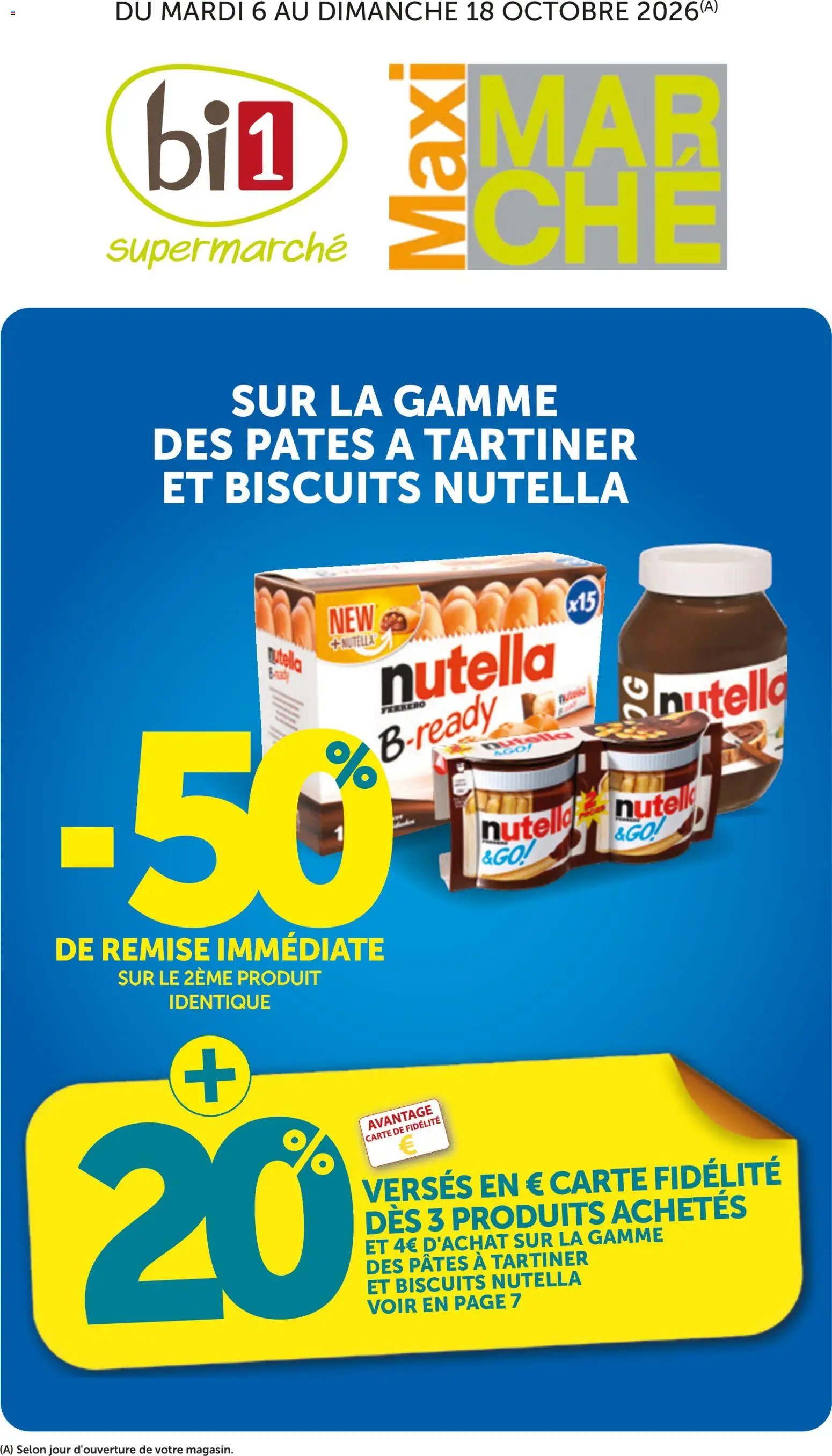bi1 Catalogue maxi marché