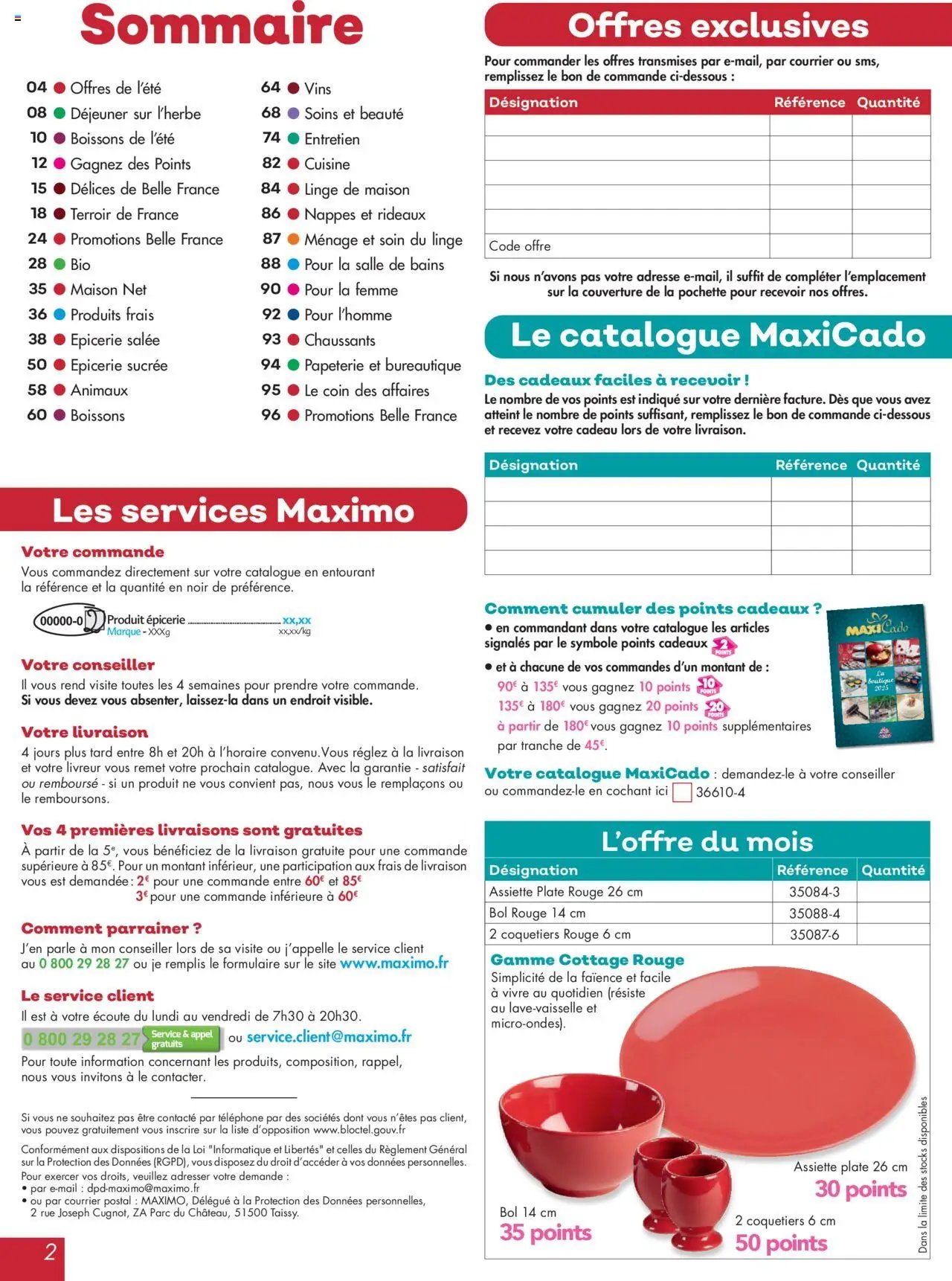 Maximo catalogue epicerie (2025-08-01 - 2025-08-28)