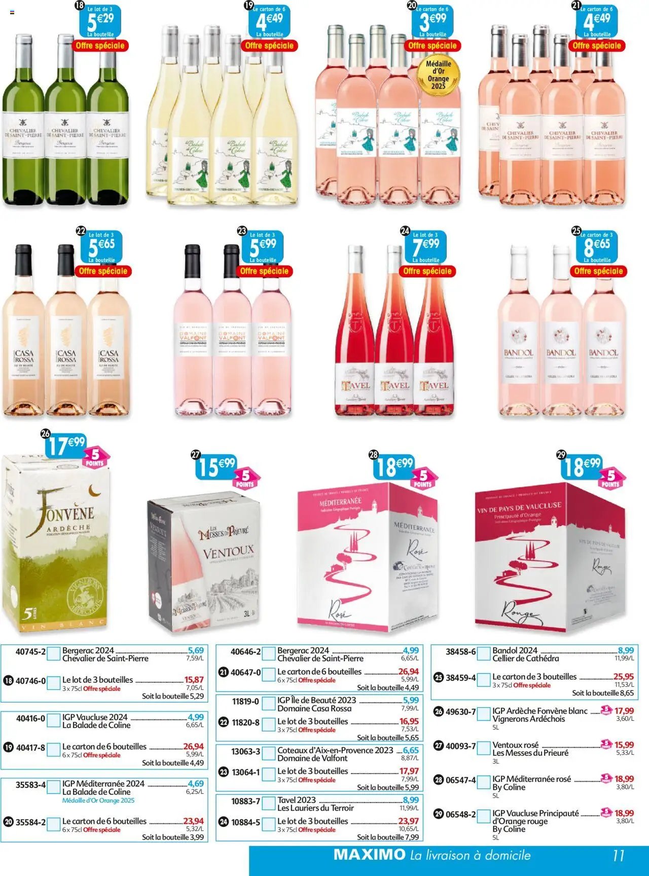 Maximo catalogue epicerie (2025-08-01 - 2025-08-28)