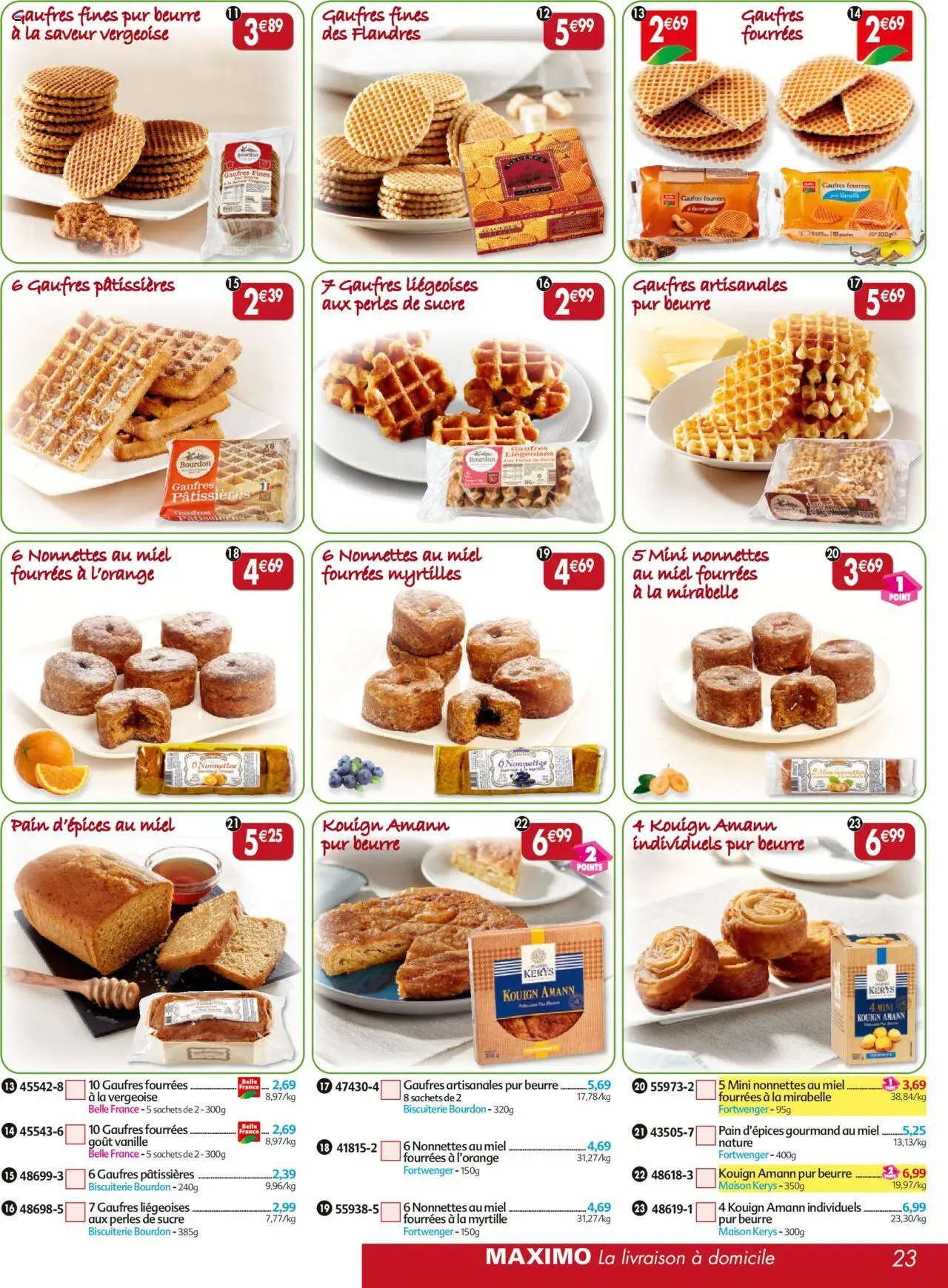 Maximo catalogue epicerie (2025-08-01 - 2025-08-28)