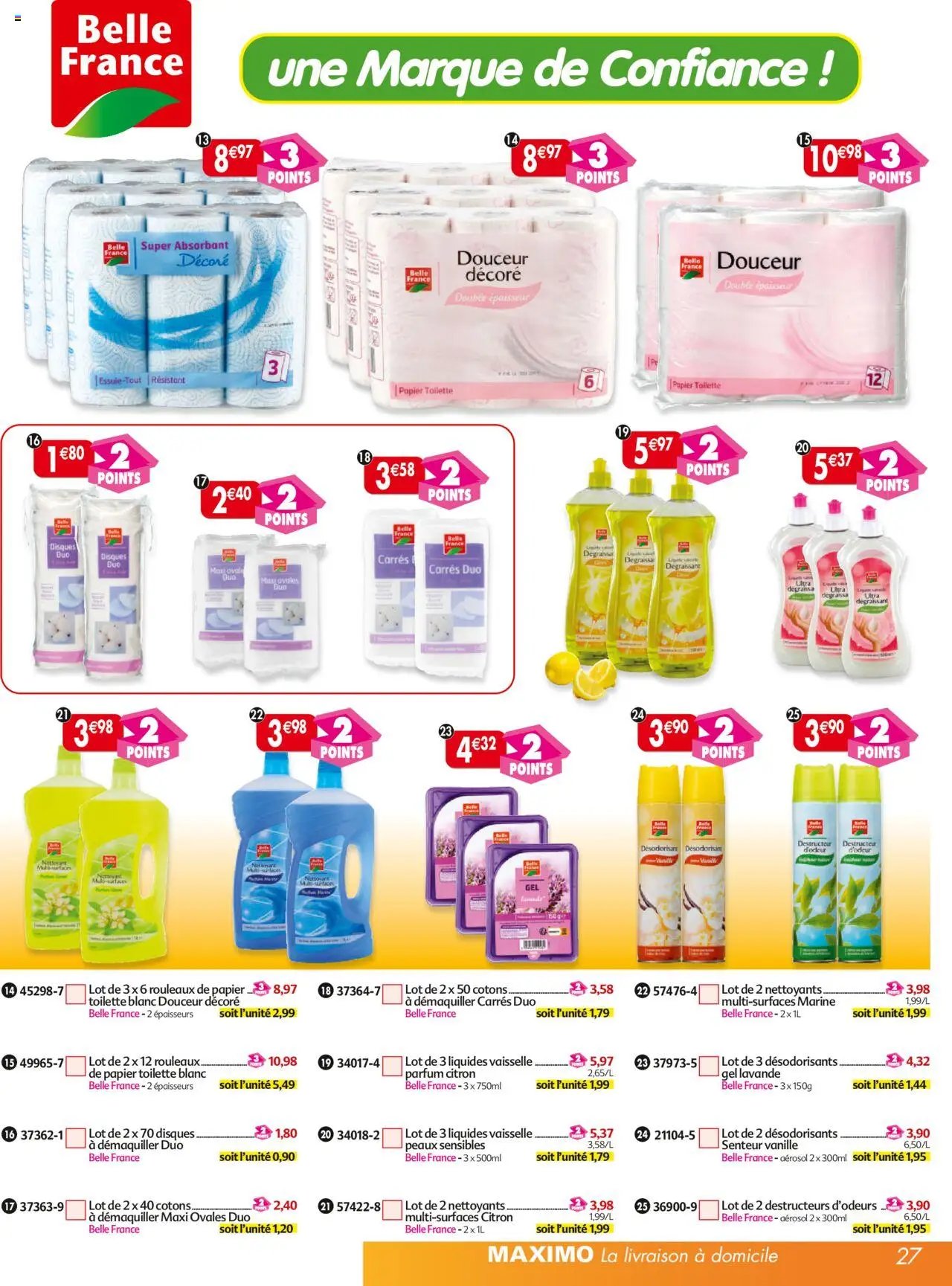 Maximo catalogue epicerie (2025-08-01 - 2025-08-28)