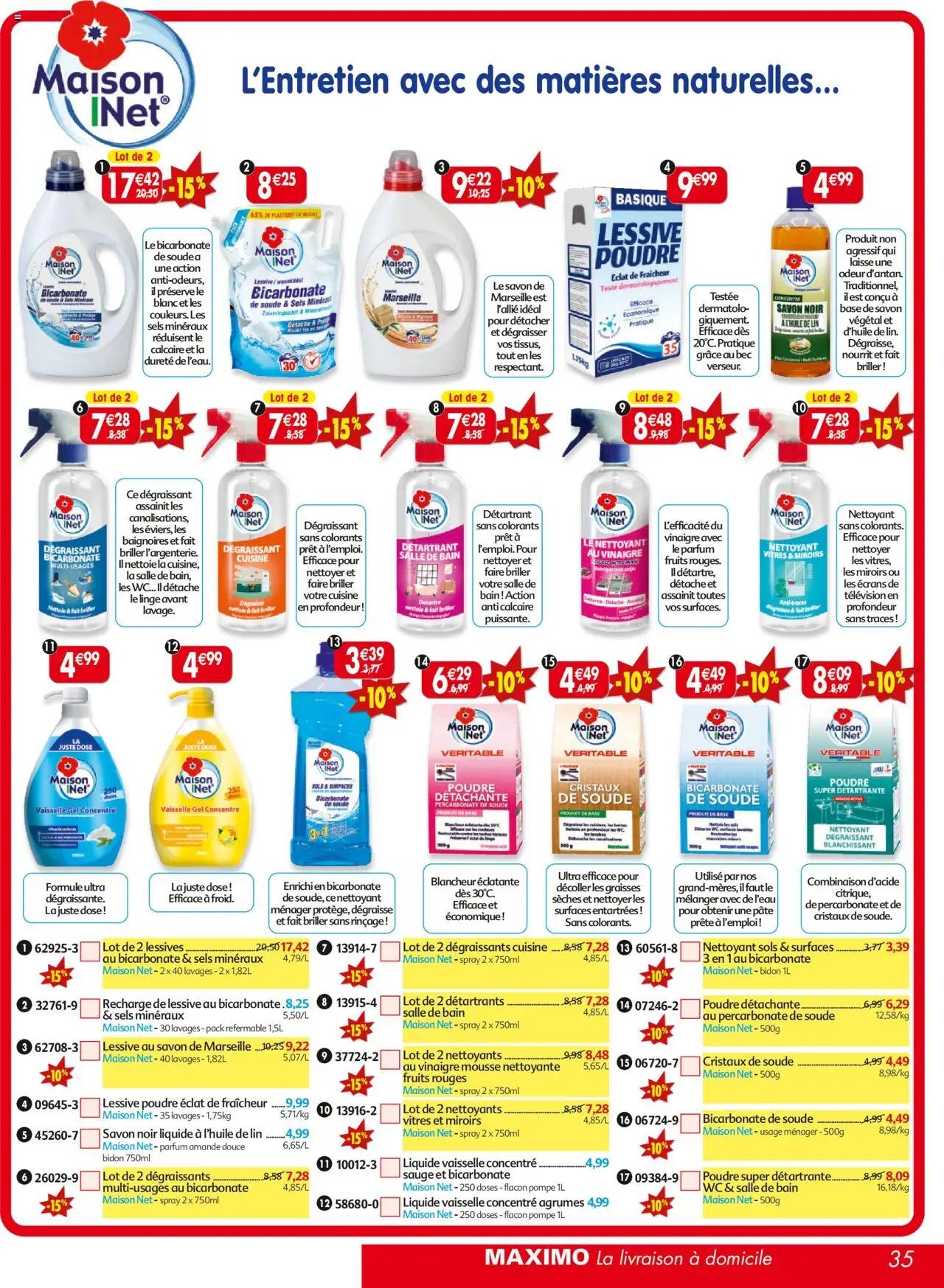 Maximo catalogue epicerie (2025-08-01 - 2025-08-28)