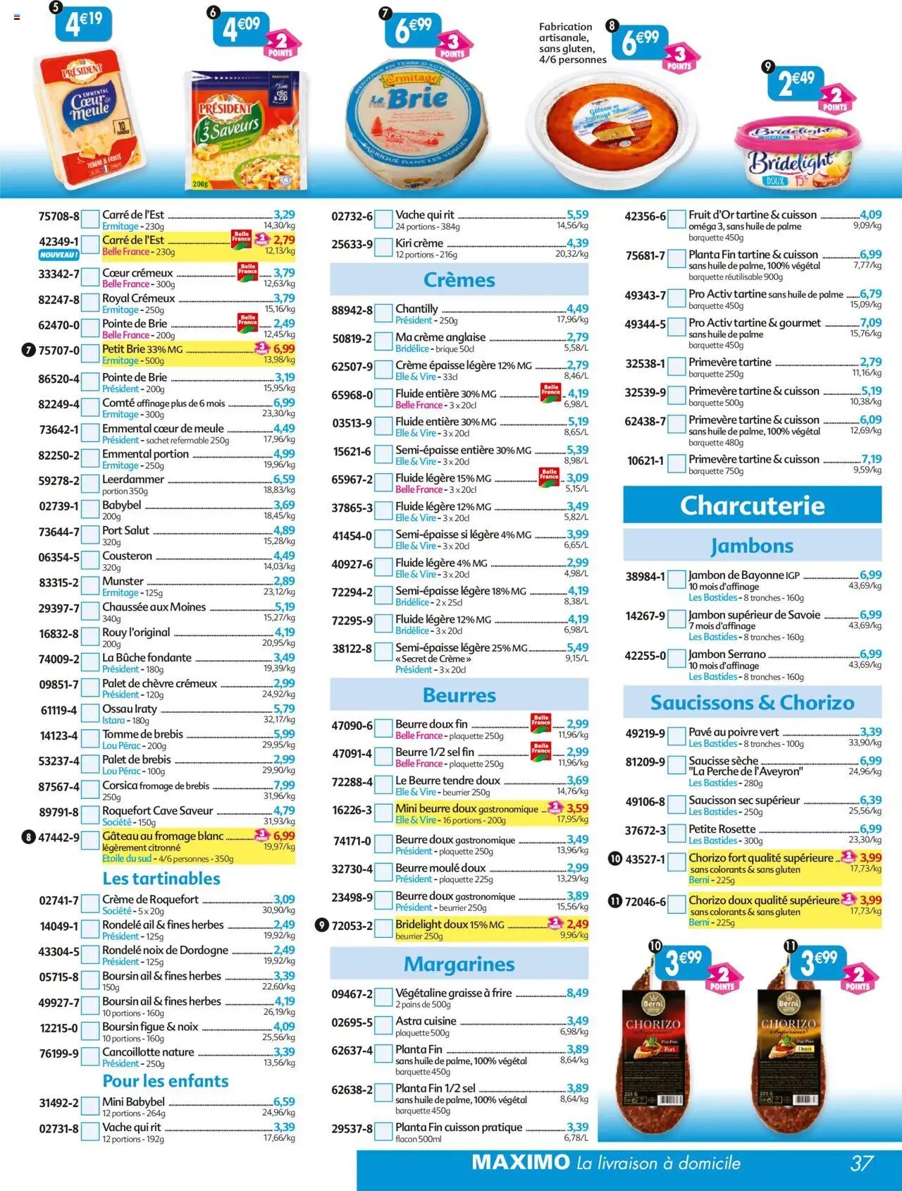 Maximo catalogue epicerie (2025-08-01 - 2025-08-28)