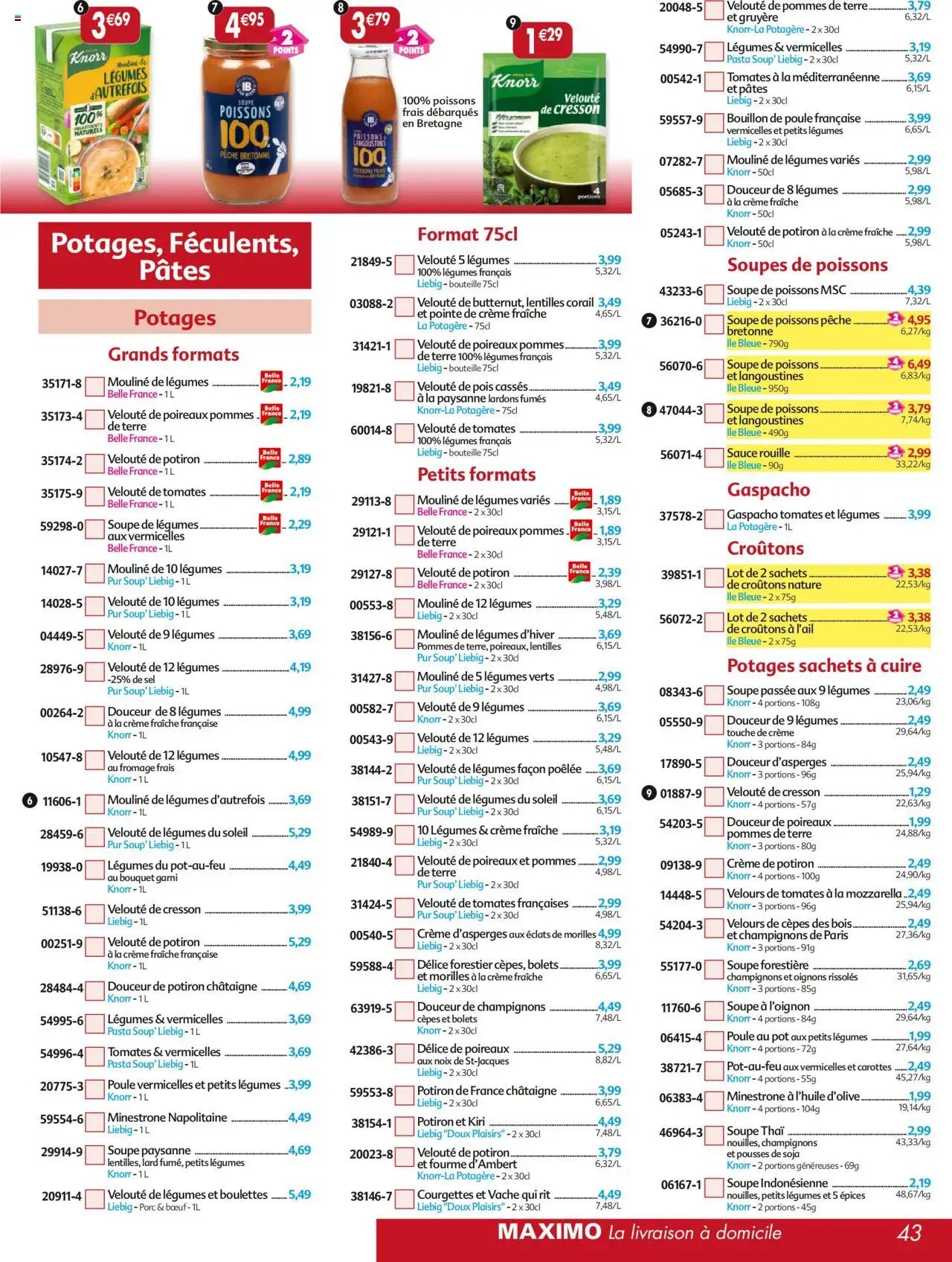 Maximo catalogue epicerie (2025-08-01 - 2025-08-28)
