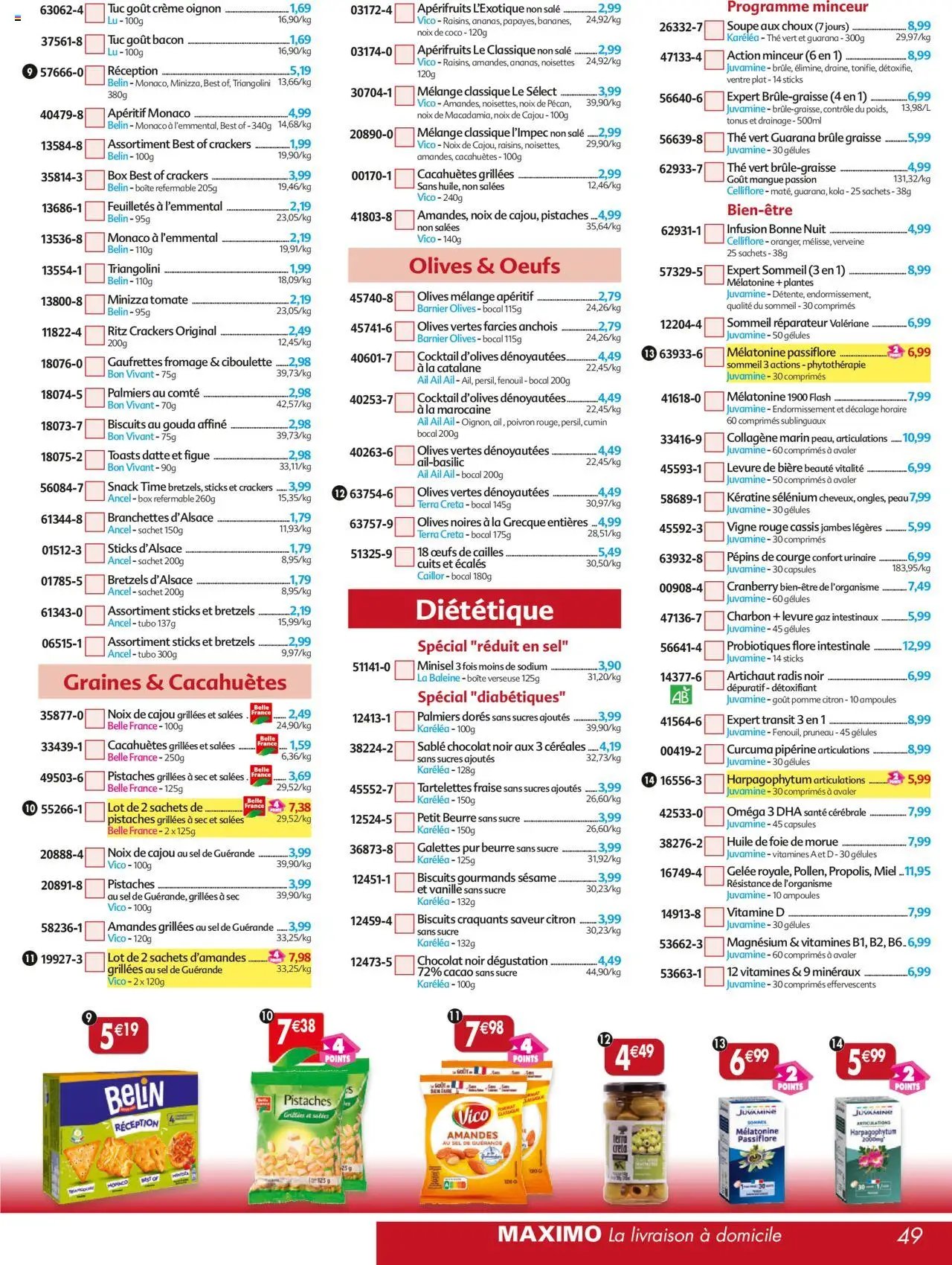 Maximo catalogue epicerie (2025-08-01 - 2025-08-28)