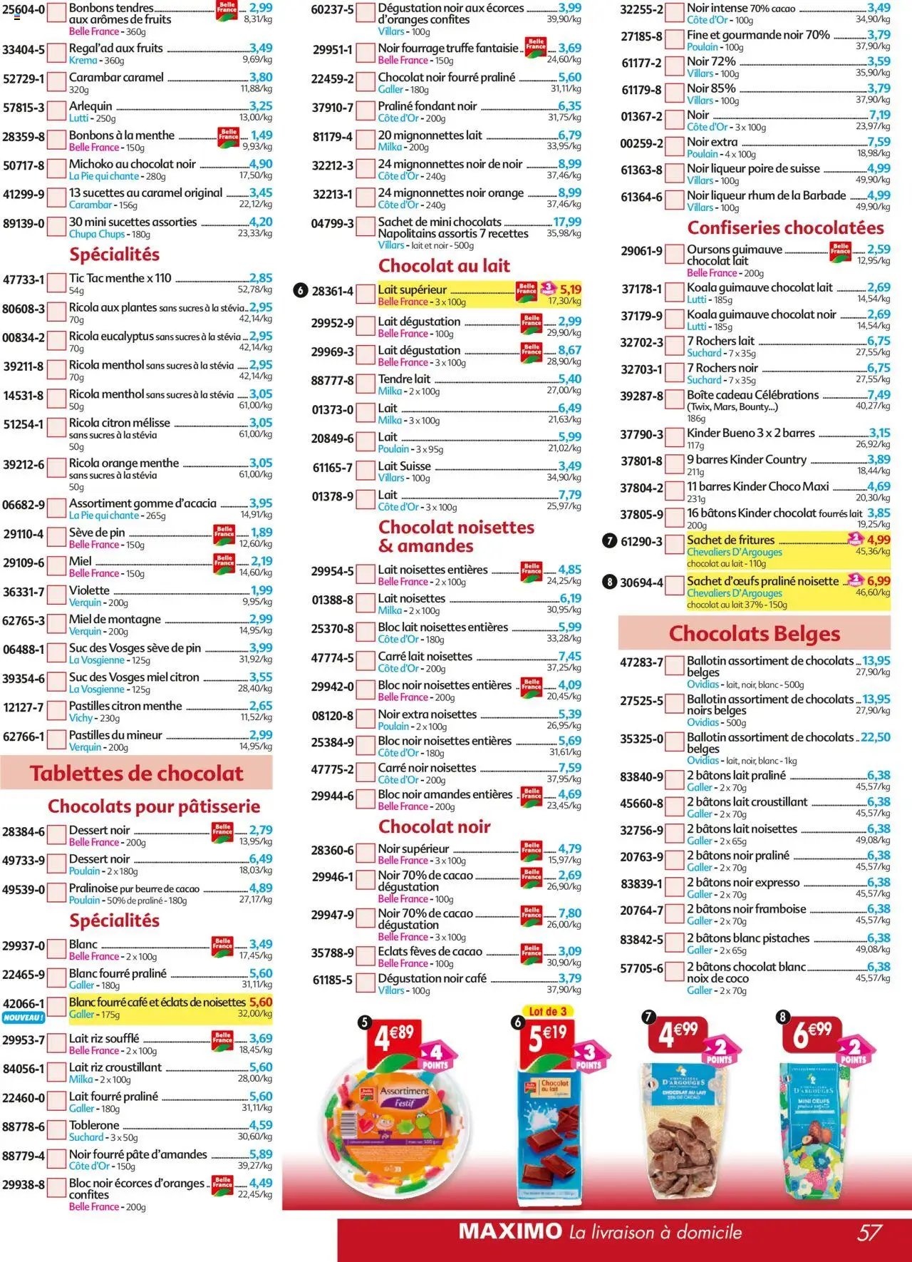 Maximo catalogue epicerie (2025-08-01 - 2025-08-28)