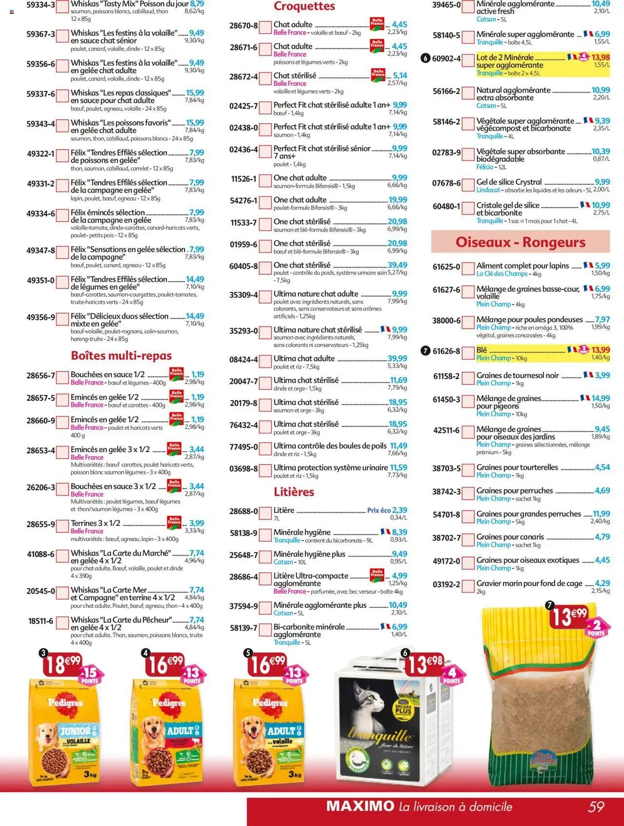 Maximo catalogue epicerie (2025-08-01 - 2025-08-28)