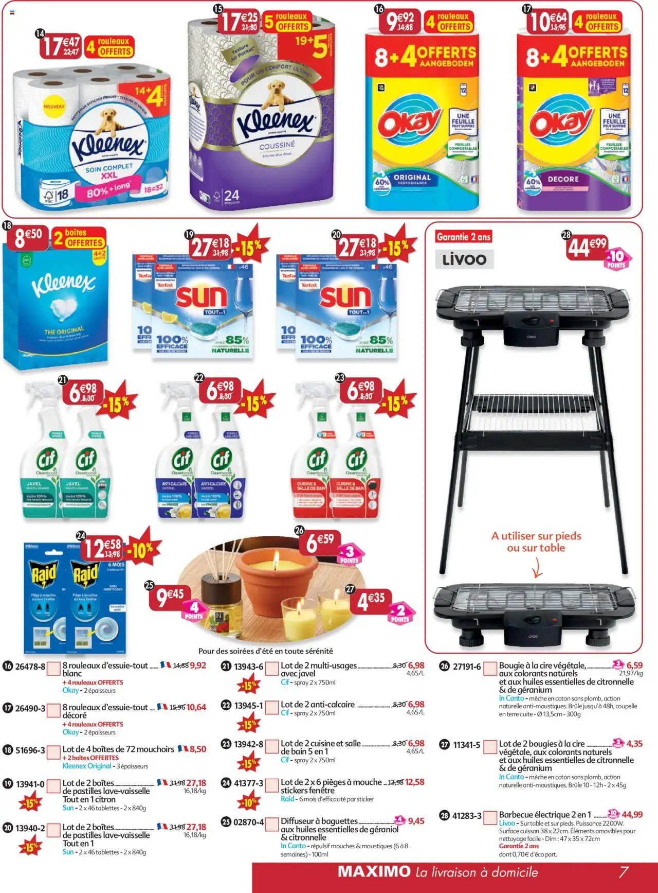 Maximo catalogue epicerie (2025-08-01 - 2025-08-28)