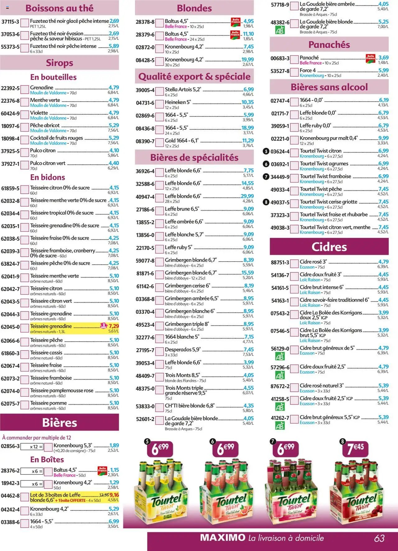 Maximo catalogue epicerie (2025-08-01 - 2025-08-28)