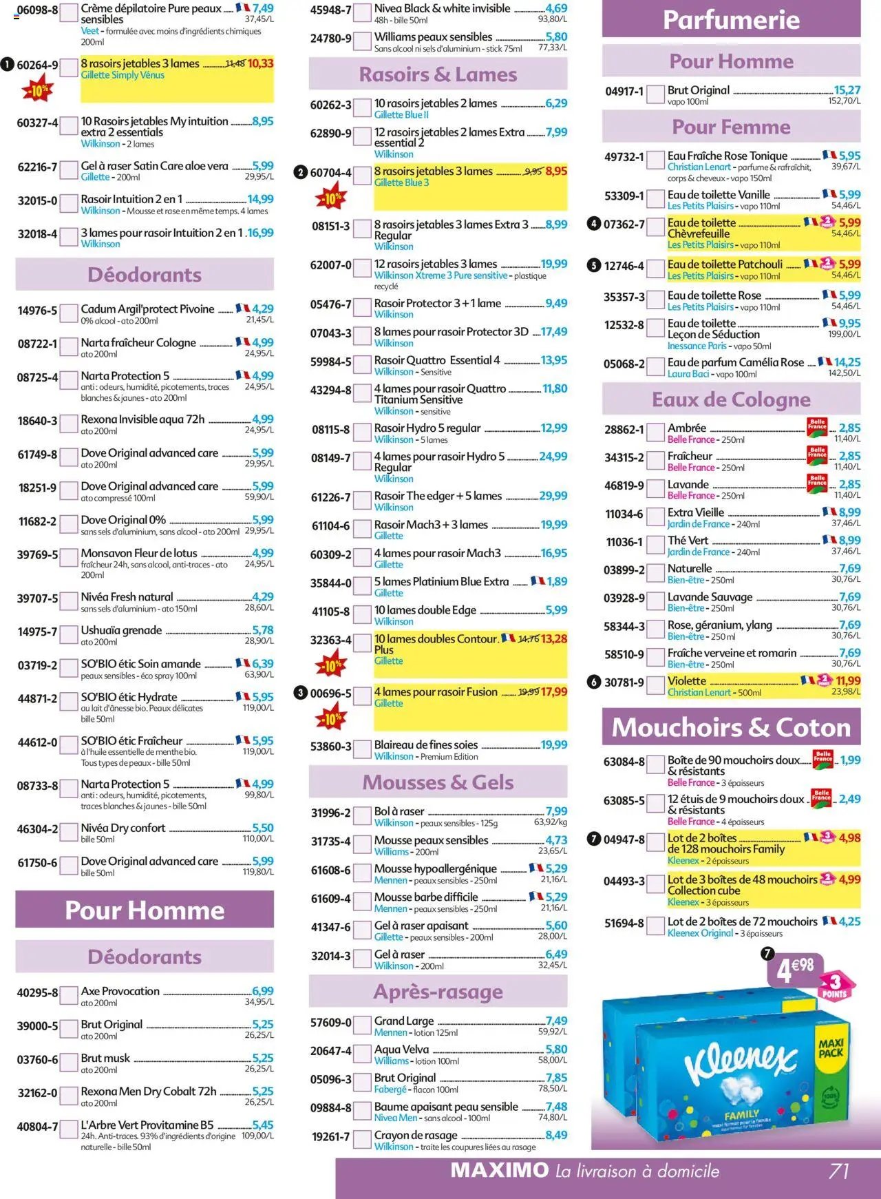 Maximo catalogue epicerie (2025-08-01 - 2025-08-28)