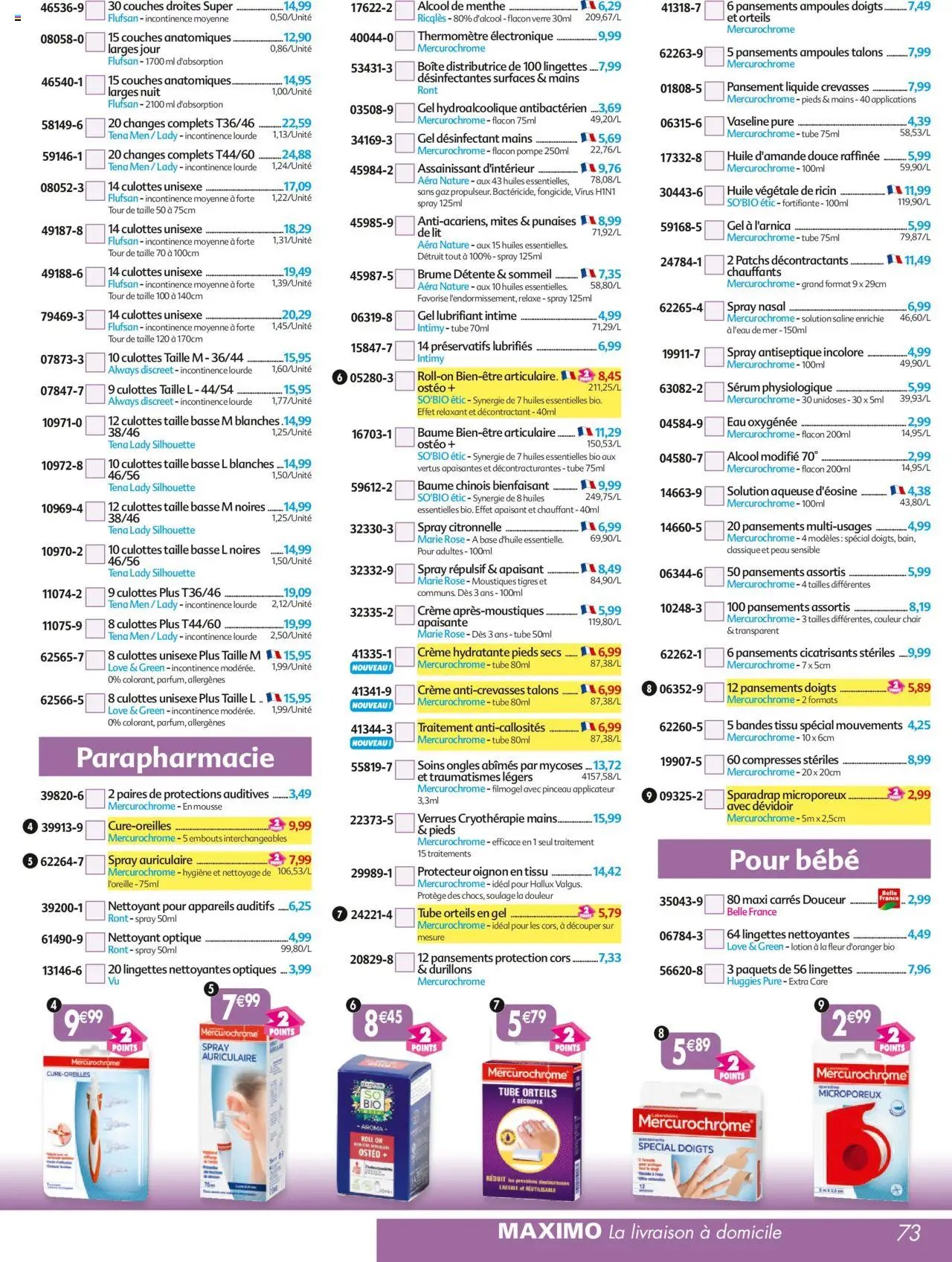 Maximo catalogue epicerie (2025-08-01 - 2025-08-28)