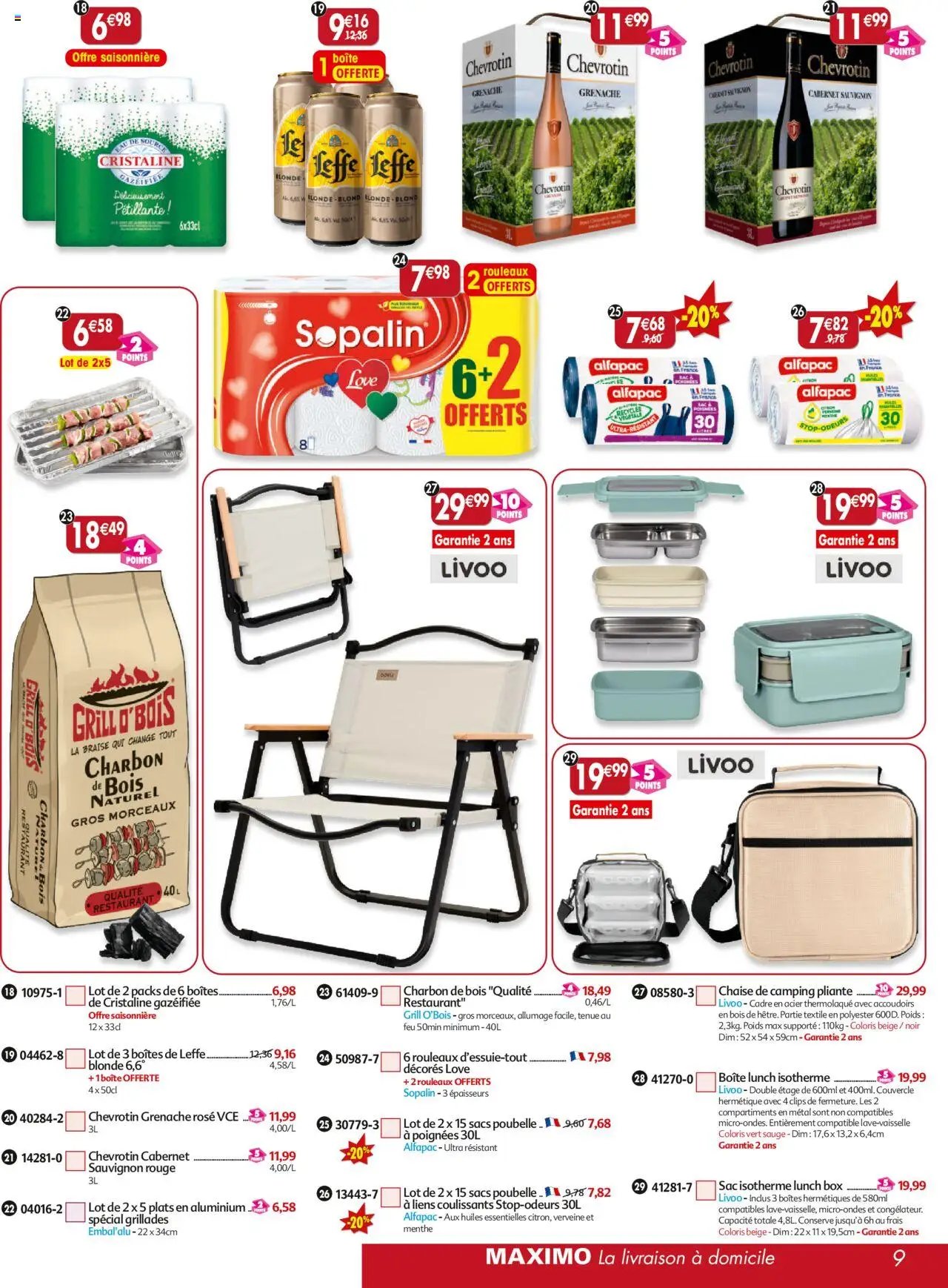Maximo catalogue epicerie (2025-08-01 - 2025-08-28)