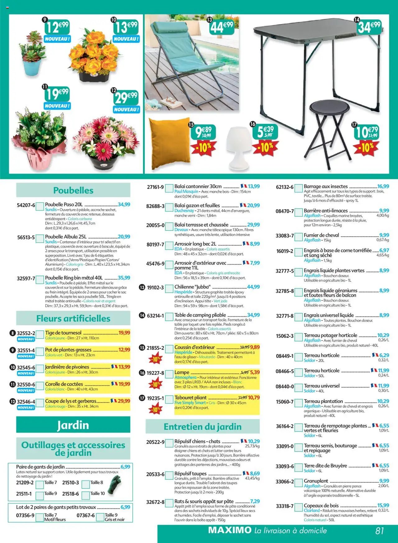 Maximo catalogue epicerie (2025-08-01 - 2025-08-28)