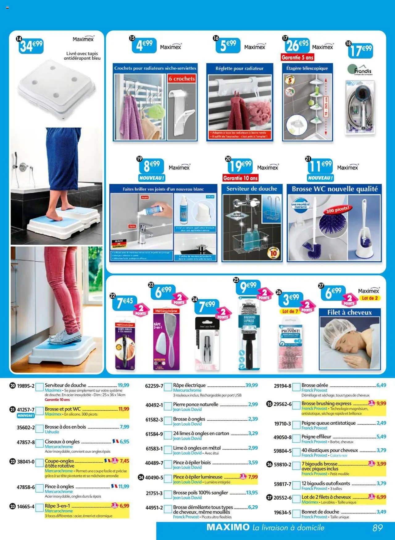 Maximo catalogue epicerie (2025-08-01 - 2025-08-28)