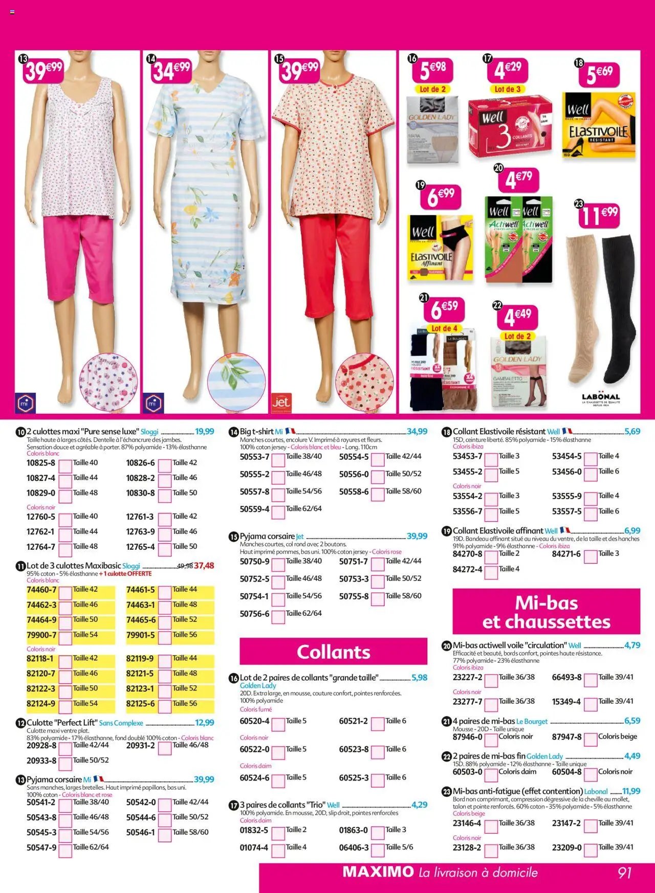 Maximo catalogue epicerie (2025-08-01 - 2025-08-28)