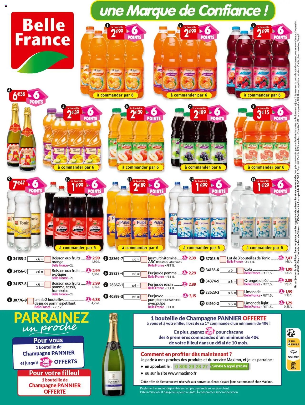 Maximo catalogue epicerie (2025-08-01 - 2025-08-28)