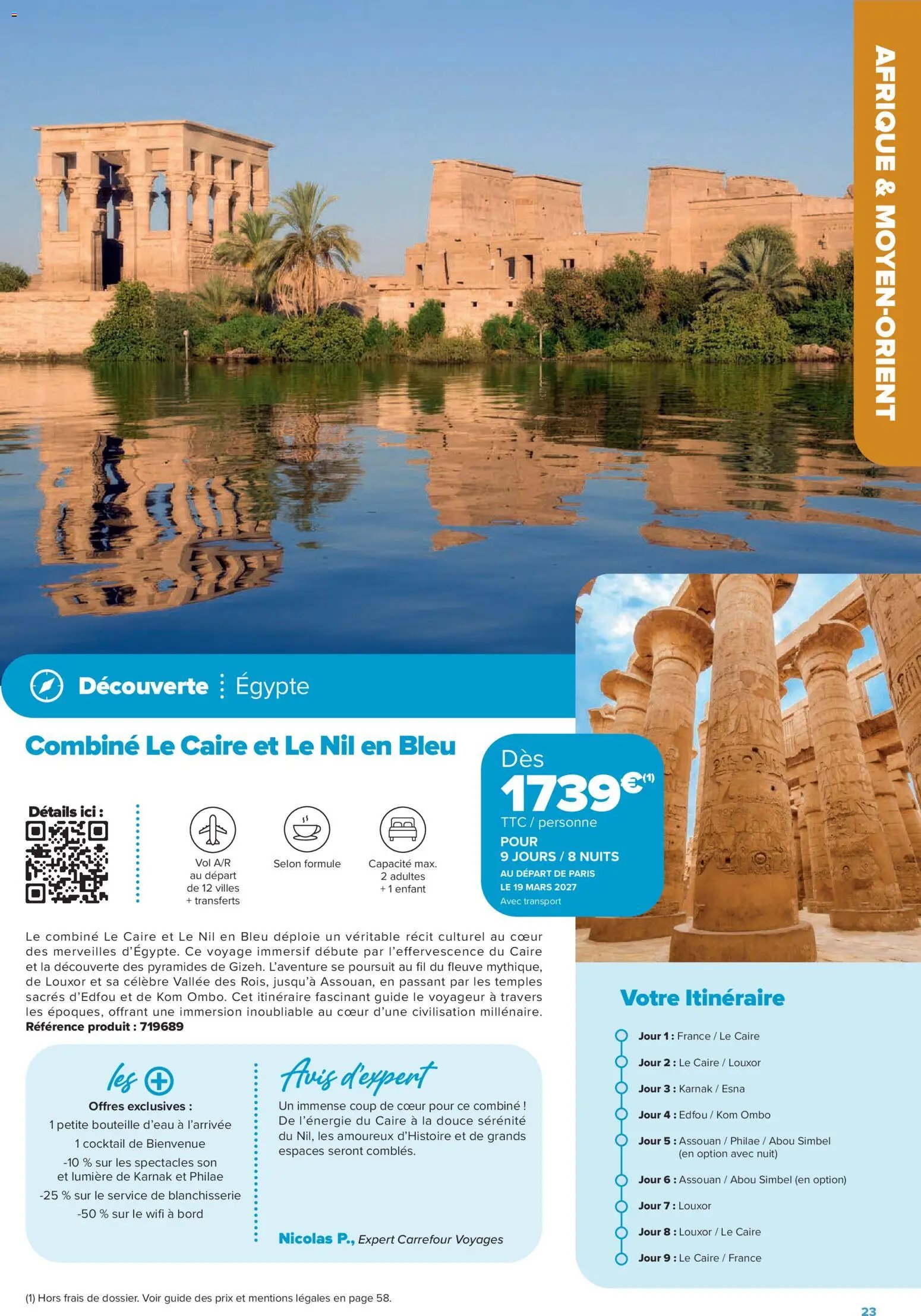 Carrefour Market Séjours & circuits - les créations carrefour voyages