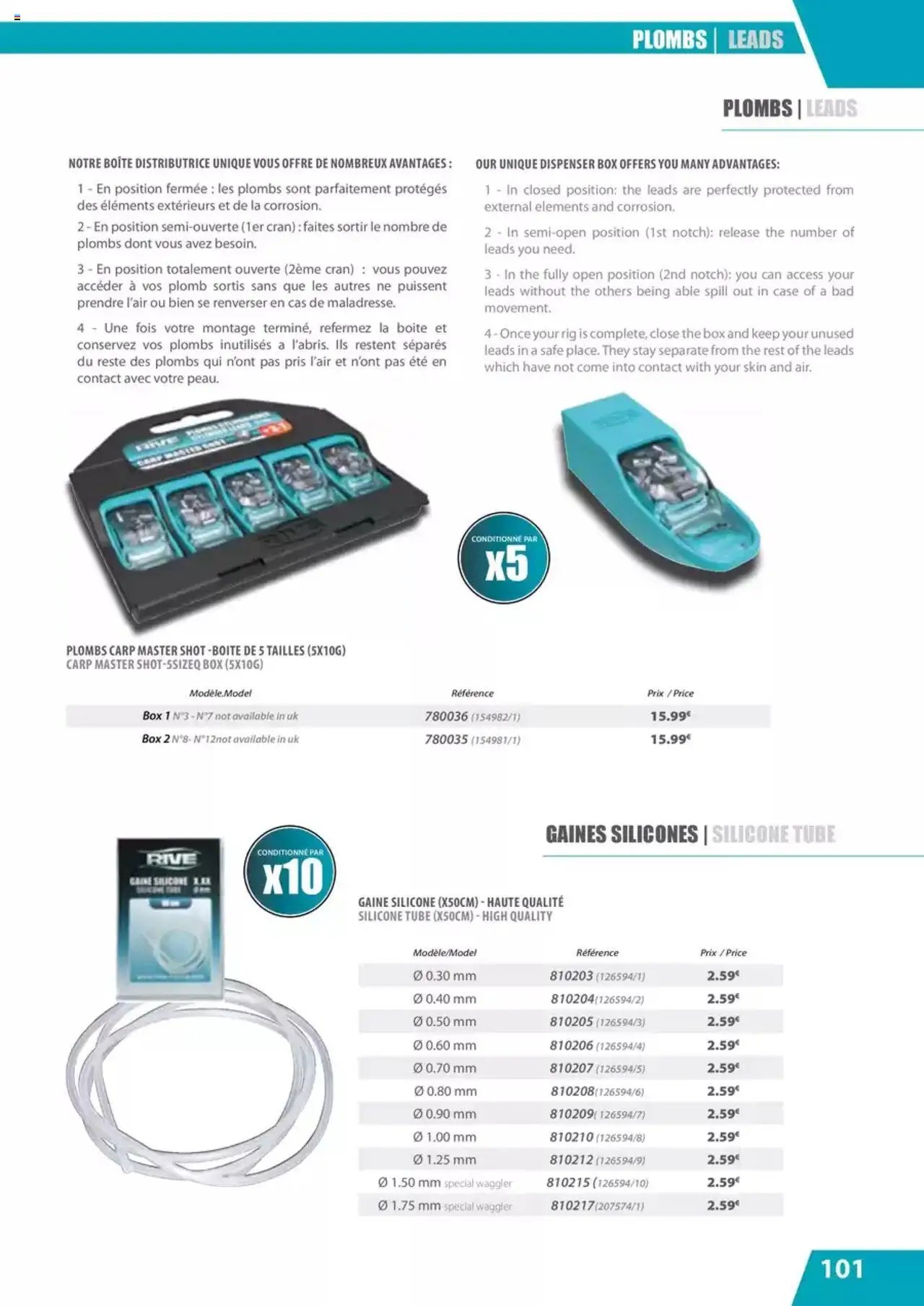 Pacific Pêche catalogue