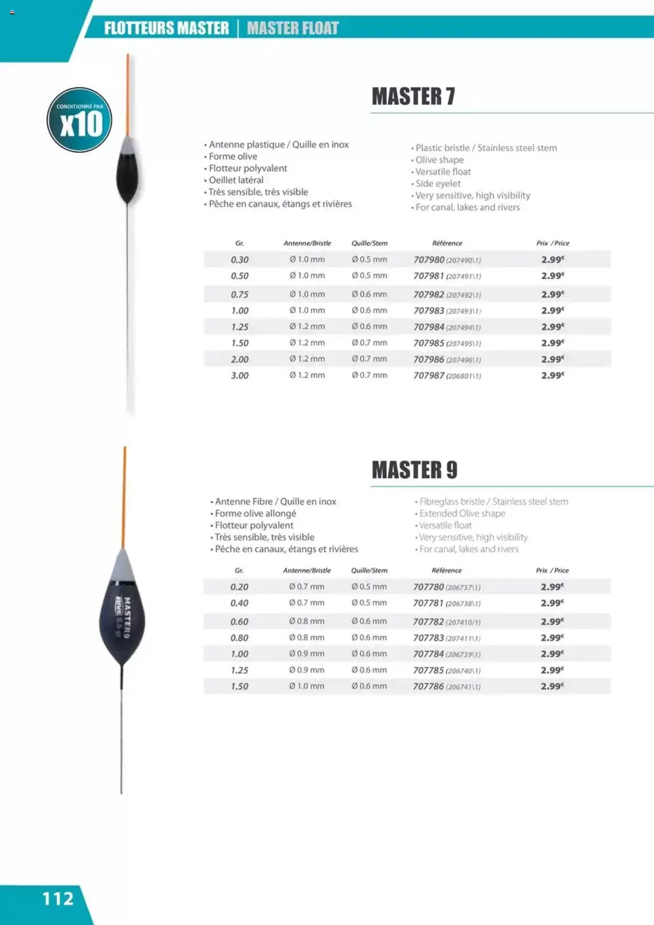 Pacific Pêche catalogue