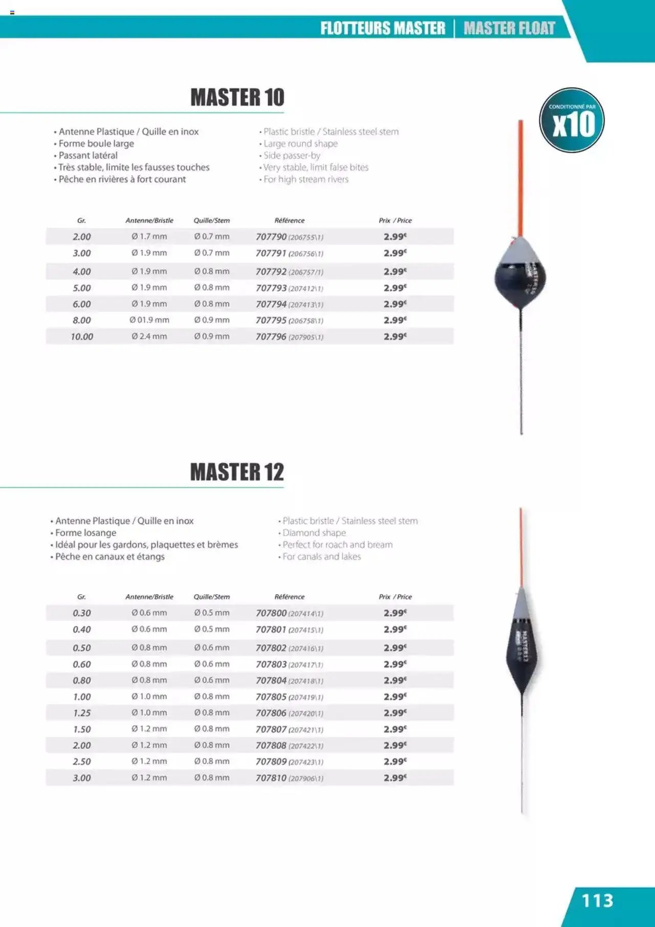Pacific Pêche catalogue