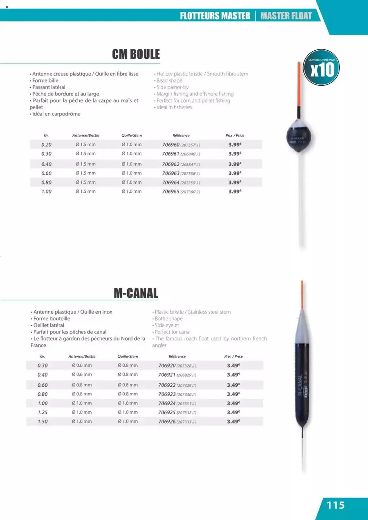 Pacific Pêche catalogue