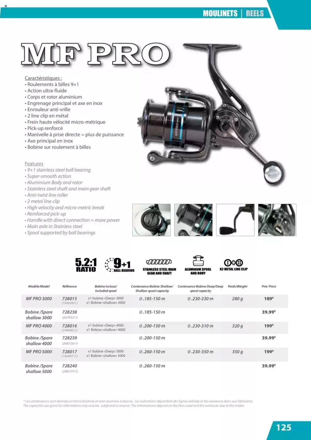 Pacific Pêche catalogue