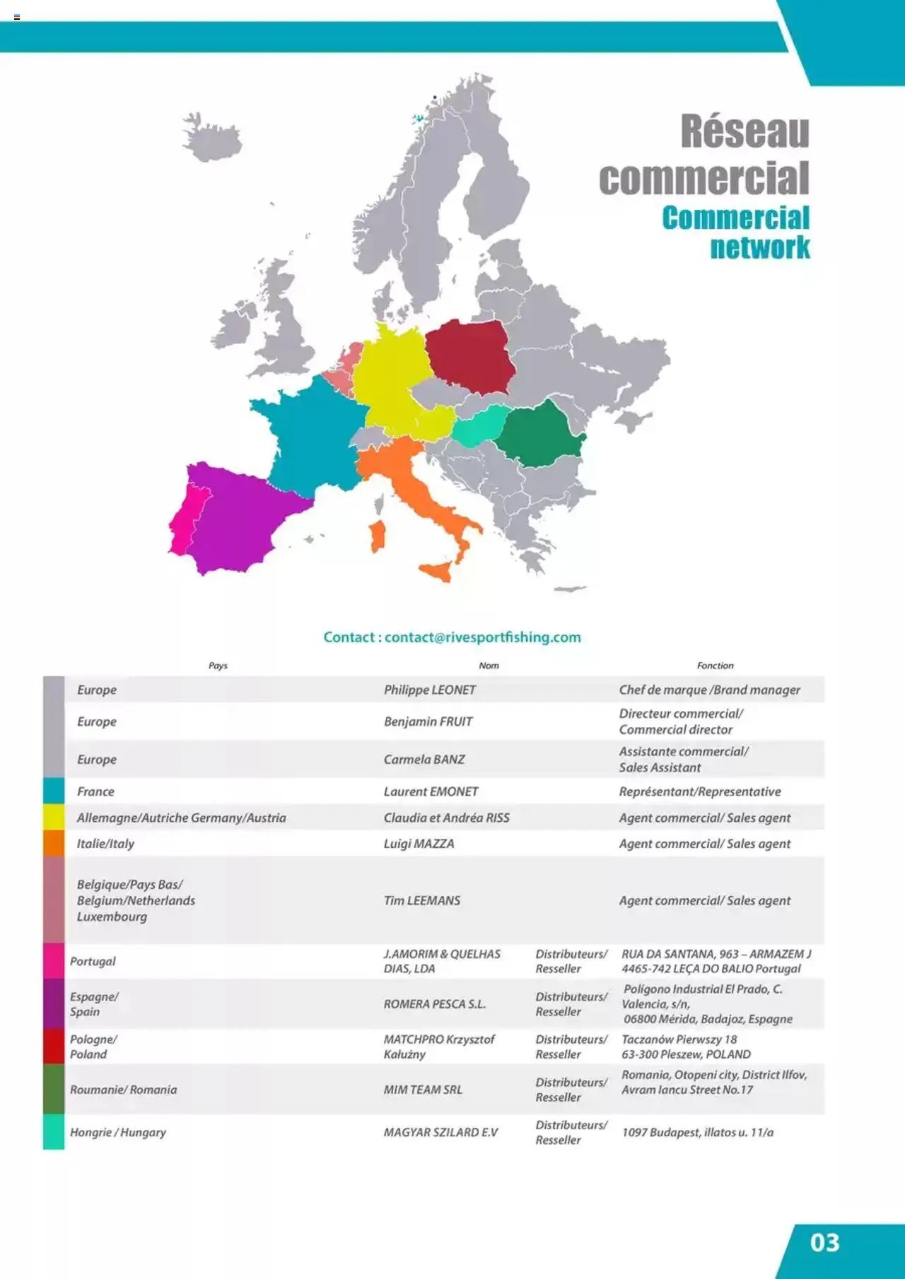 Pacific Pêche catalogue