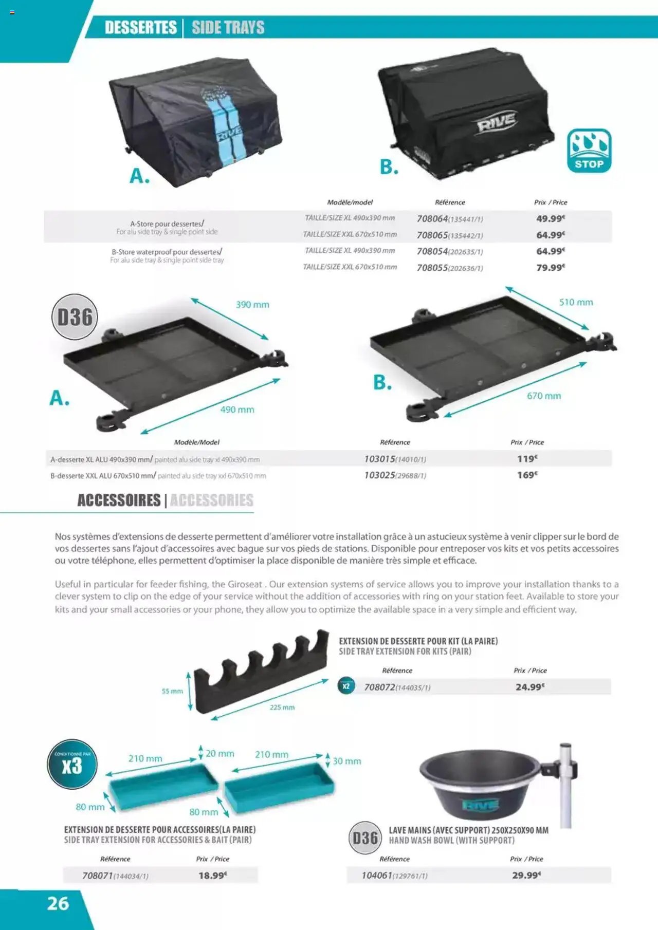 Pacific Pêche catalogue