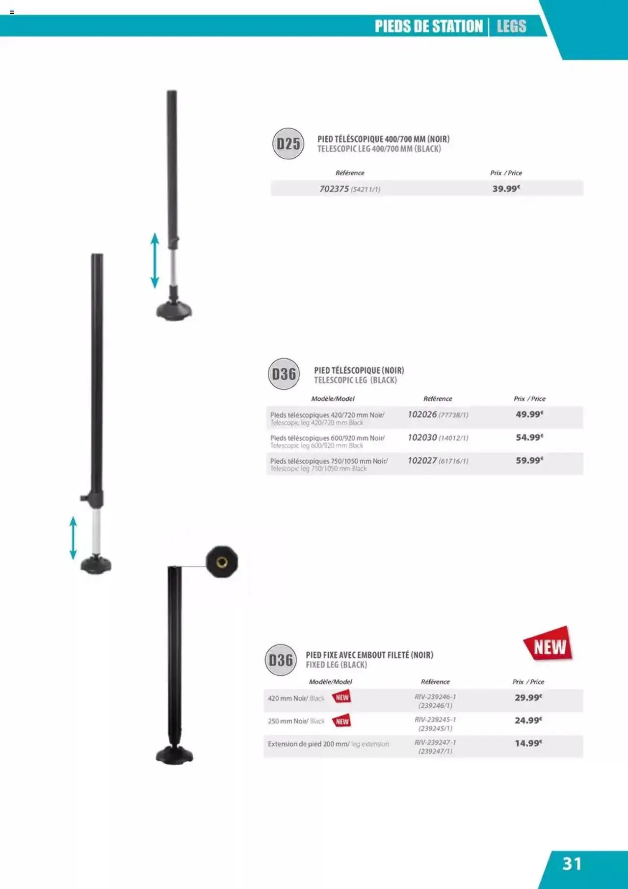 Pacific Pêche catalogue