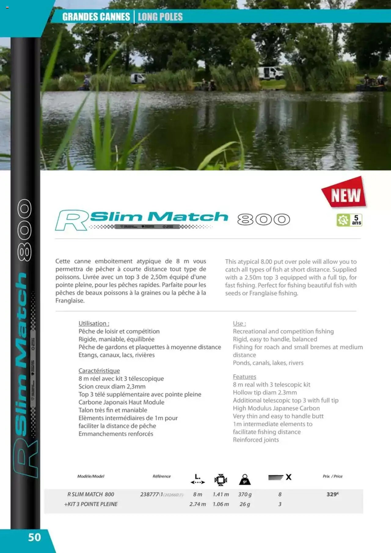 Pacific Pêche catalogue