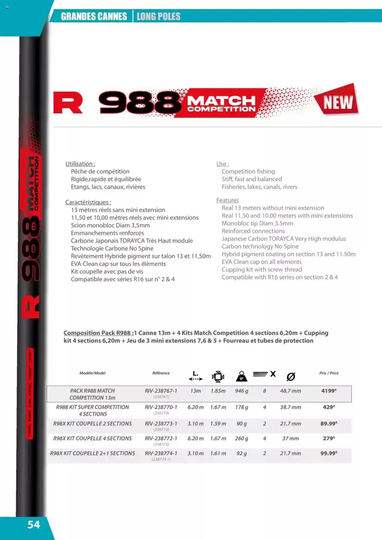 Pacific Pêche catalogue