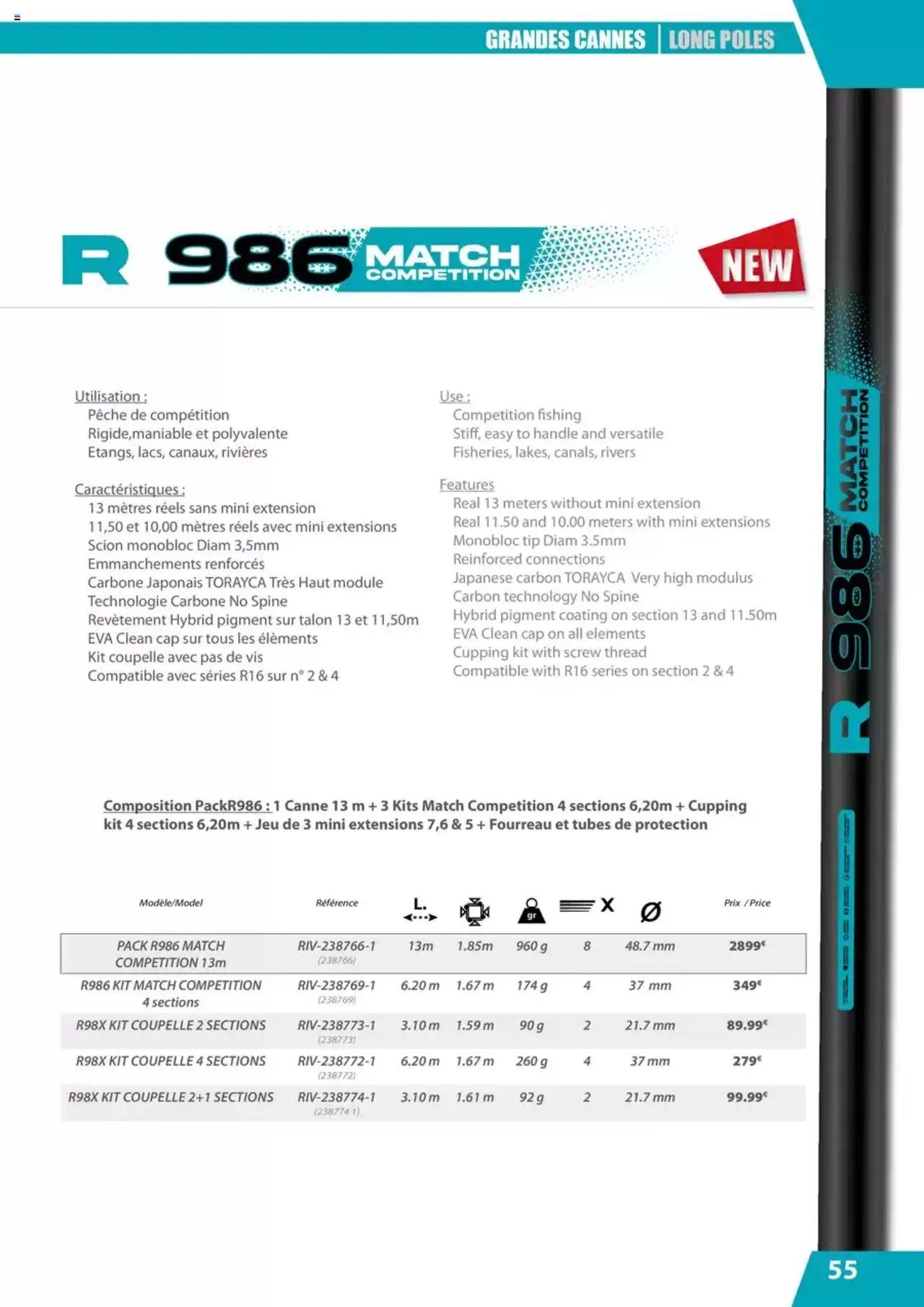 Pacific Pêche catalogue