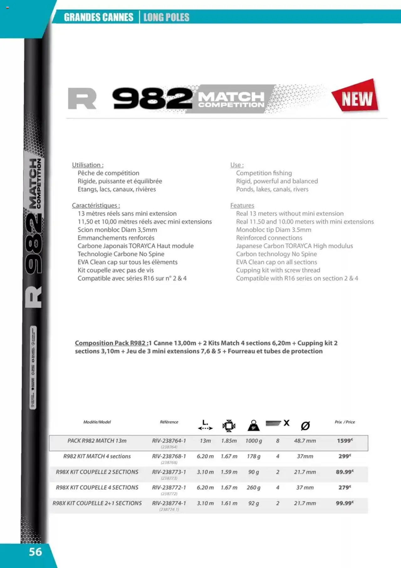 Pacific Pêche catalogue