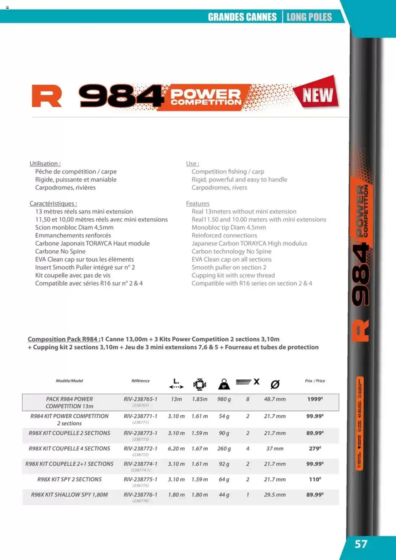 Pacific Pêche catalogue