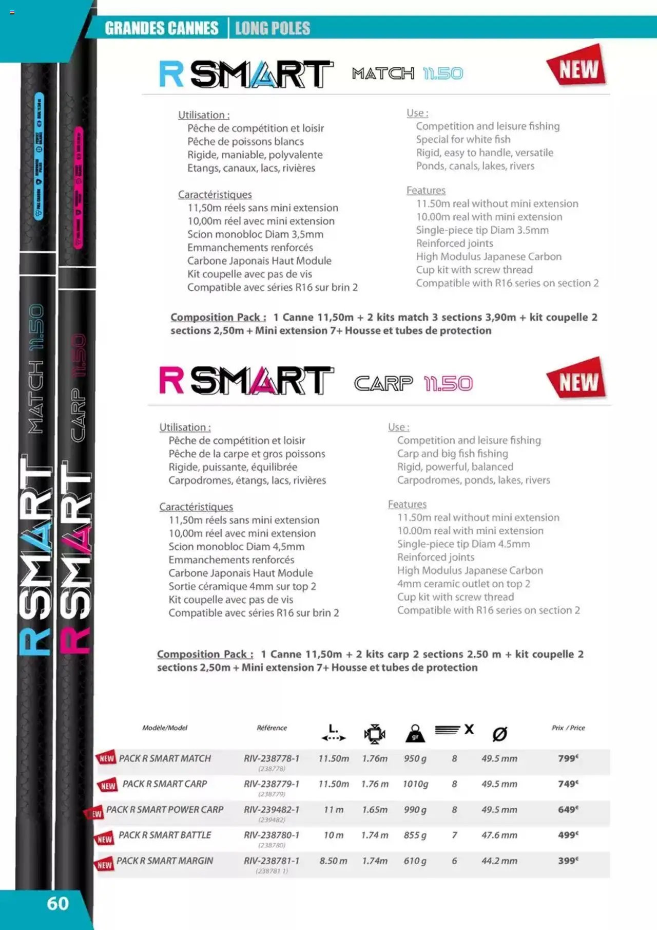 Pacific Pêche catalogue