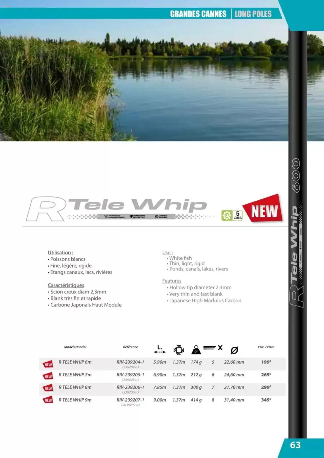 Pacific Pêche catalogue