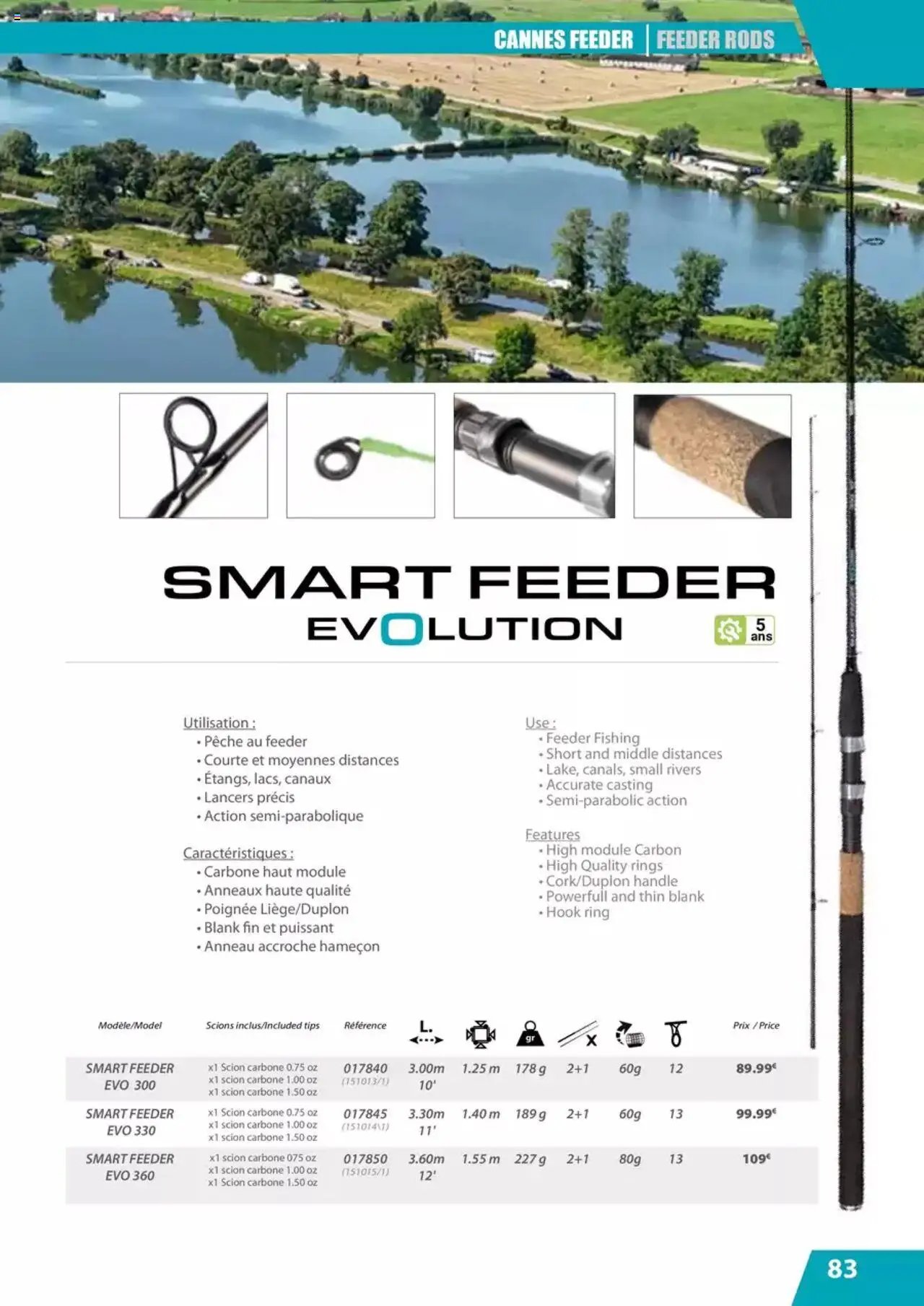 Pacific Pêche catalogue