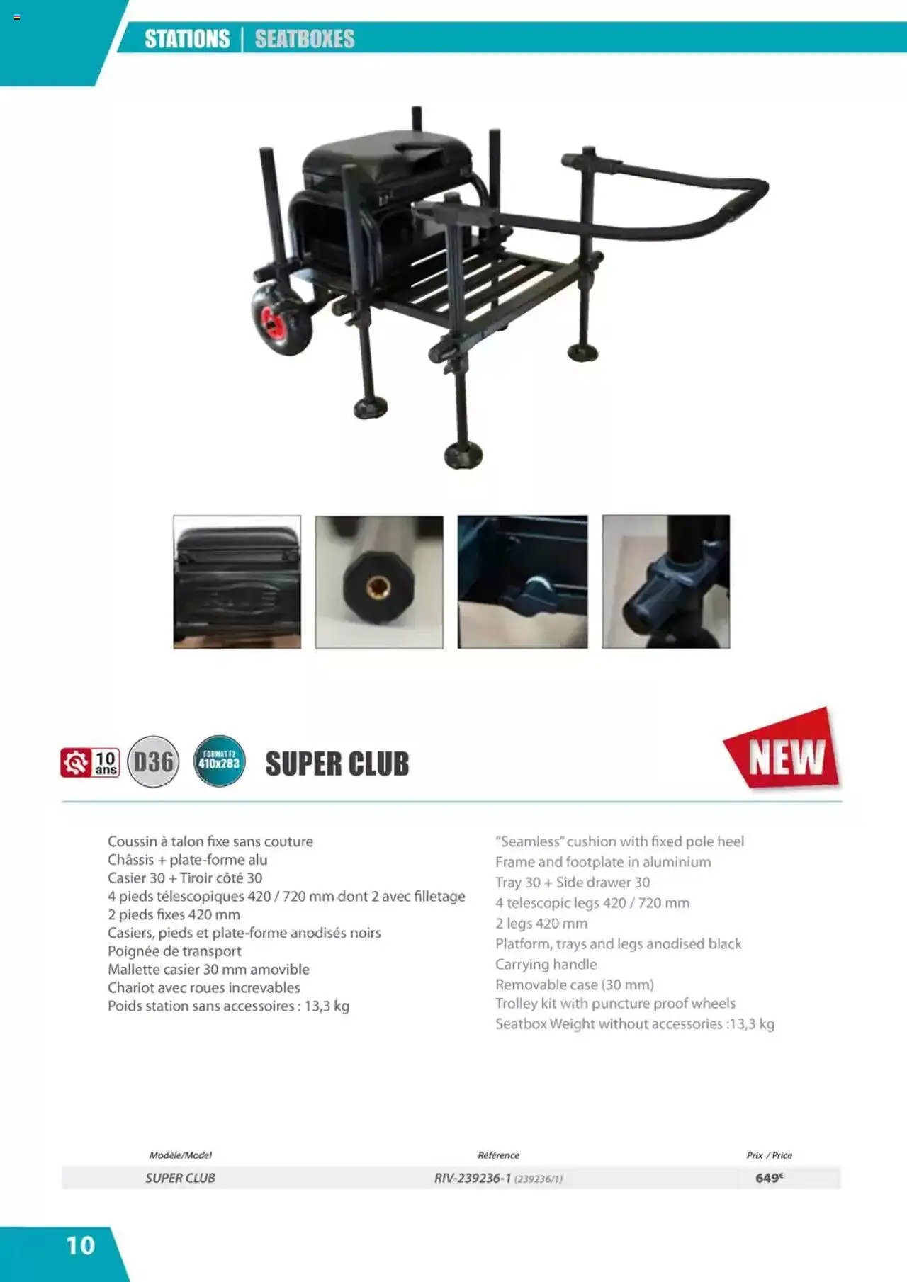 Pacific Pêche catalogue