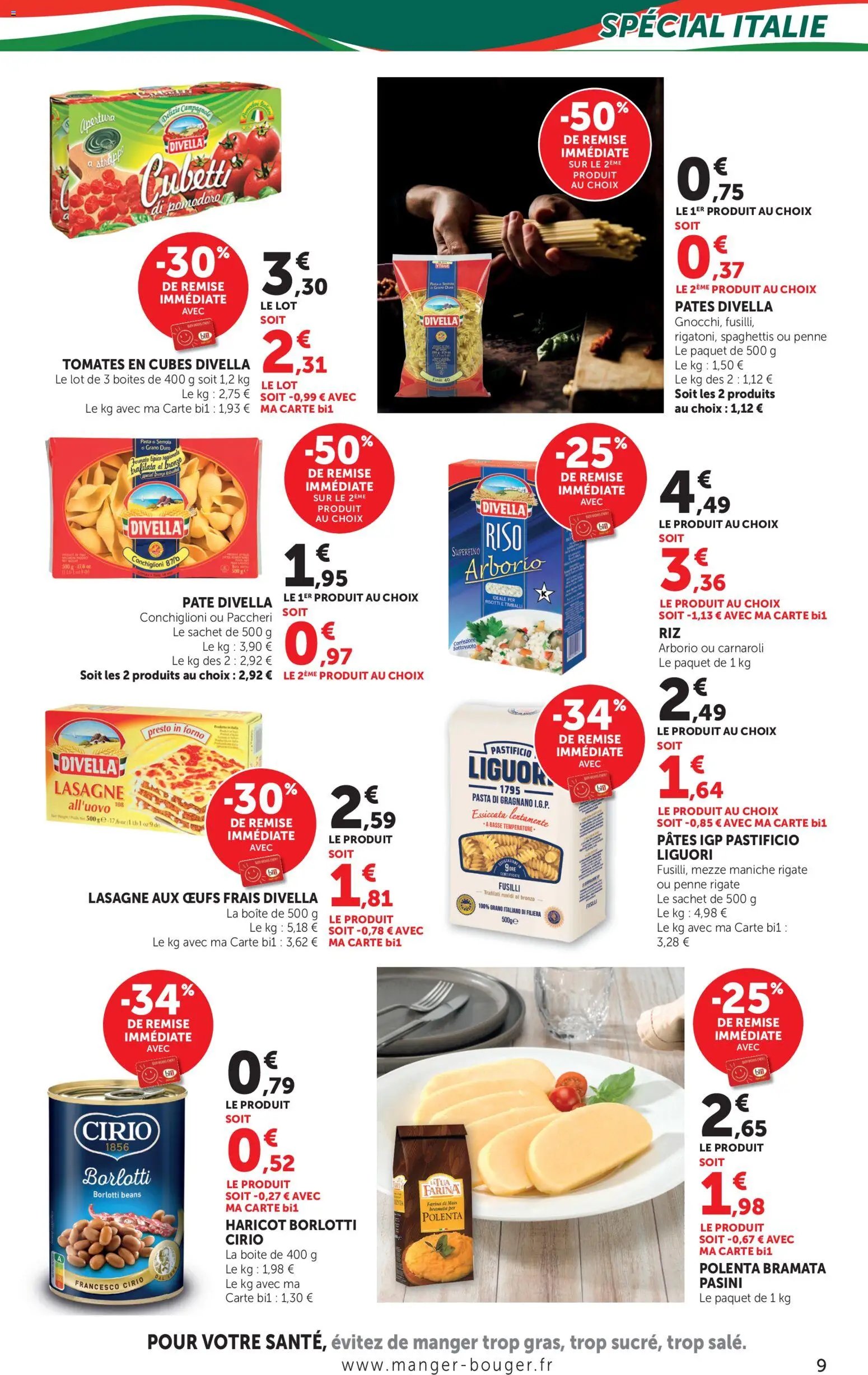 bi1 catalogue spécial Italie