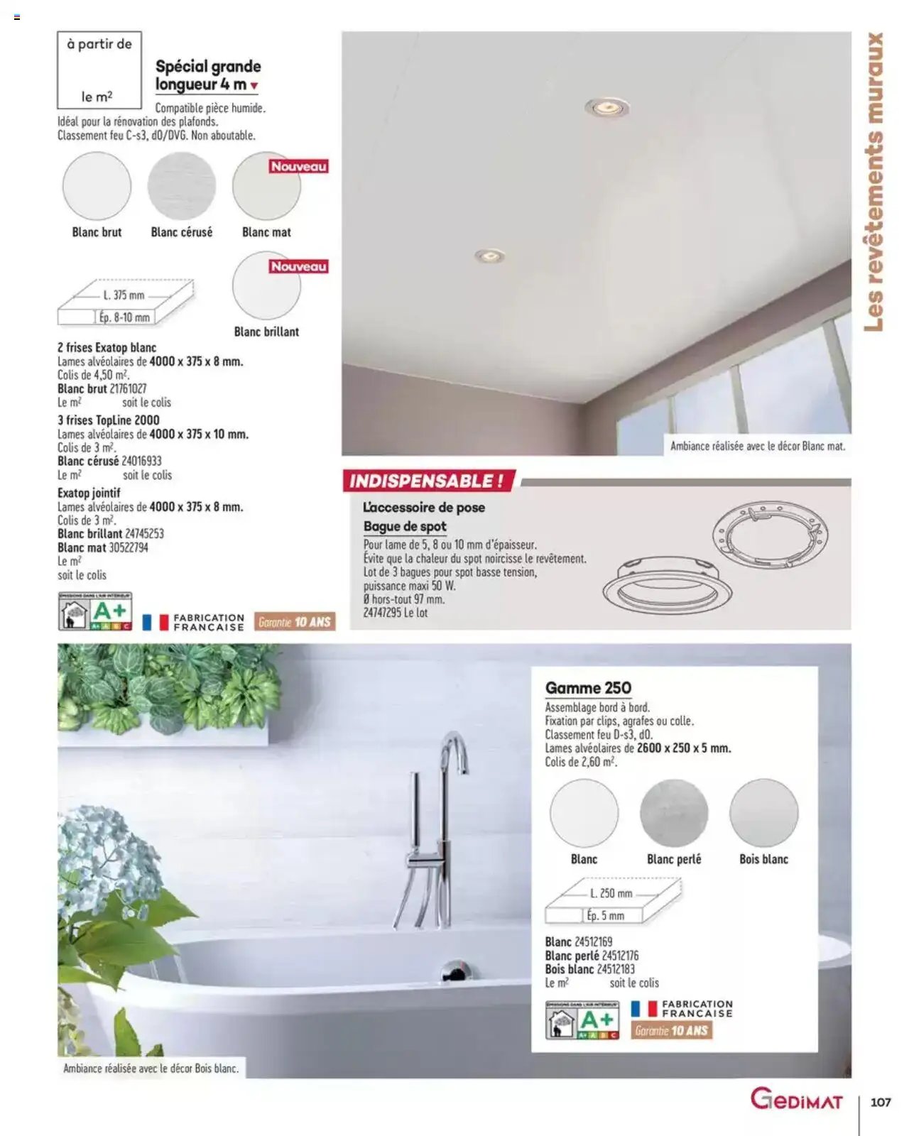 Gedimat Sols & murs intérieurs (2025-03-14 - 2025-12-31)