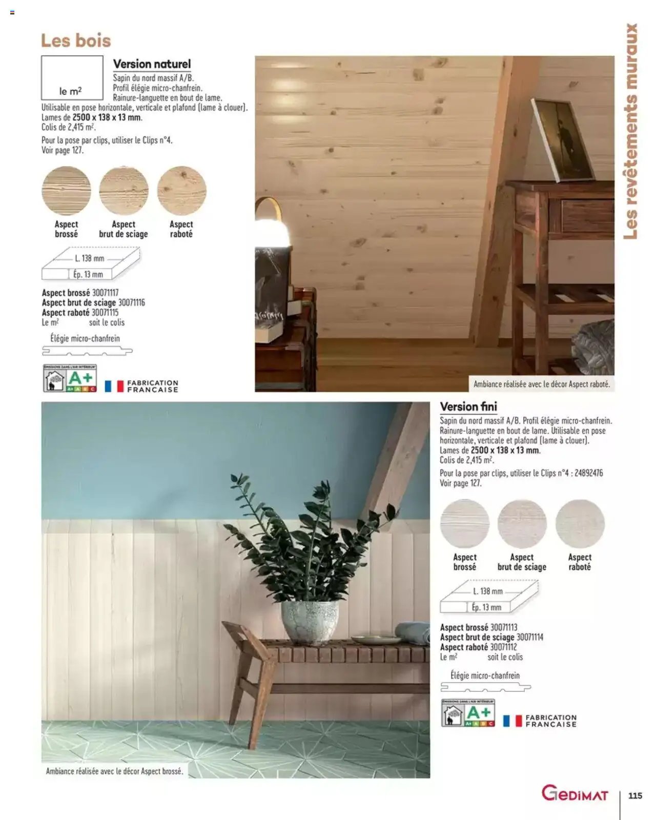 Gedimat Sols & murs intérieurs (2025-03-14 - 2025-12-31)